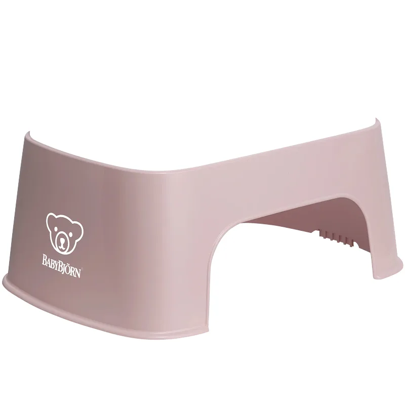 BabyBjörn Barnpall Blekrosa/Vit - Barnpallar