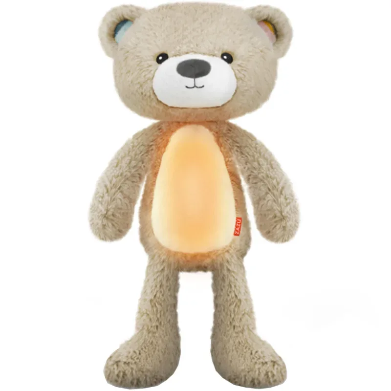 Zazu Brody the Bear Sleeptrainer Taupe - Nattlampa