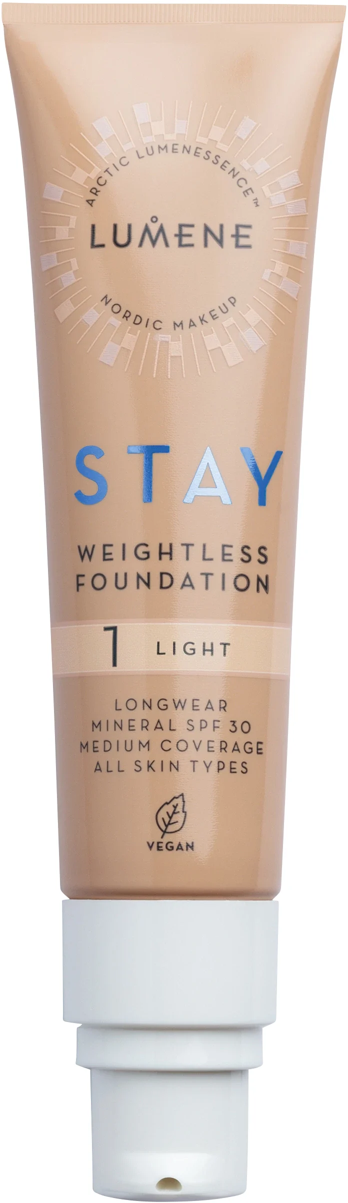 Lumene Stay Weightless Foundation 30 ml 1 Light - Foundation