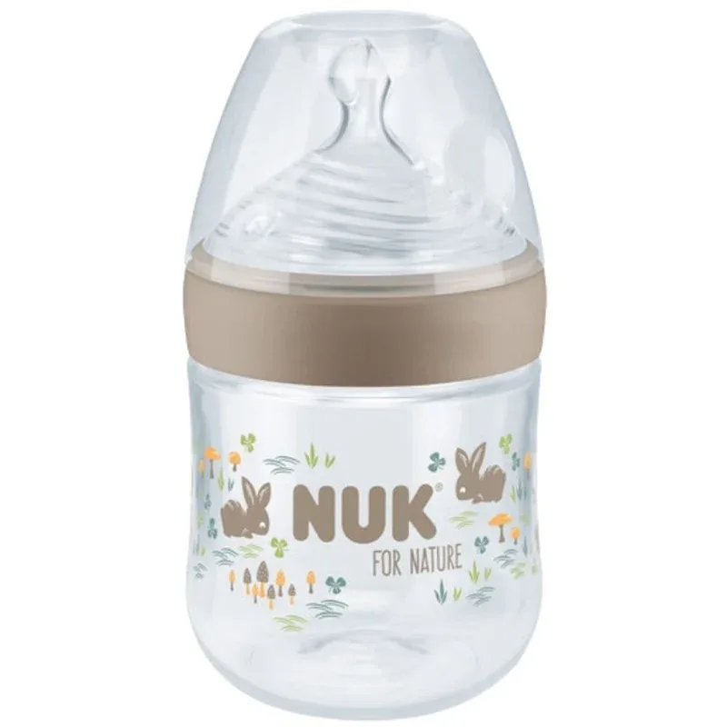 NUK for Nature Temperatur kontroll Flaska Creme 150 ml - Nappflaskor & vällingflaskor