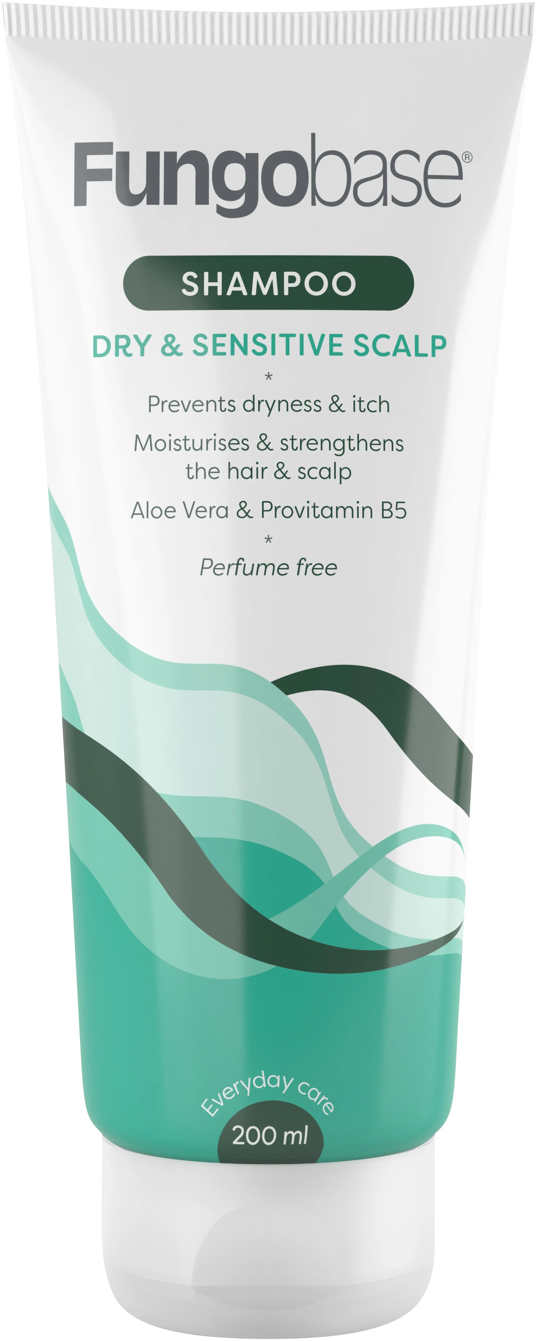 Fungobase Dry & Sensitive Scalp Schampo 200ml - Oparfymerat schampo