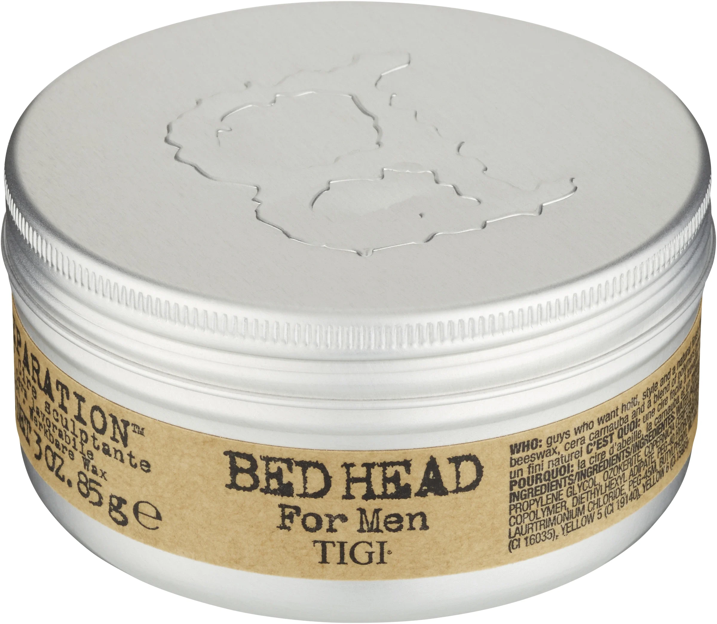TIGI Bed Head For Men Matte Separation Wax 85 g - Hårgel