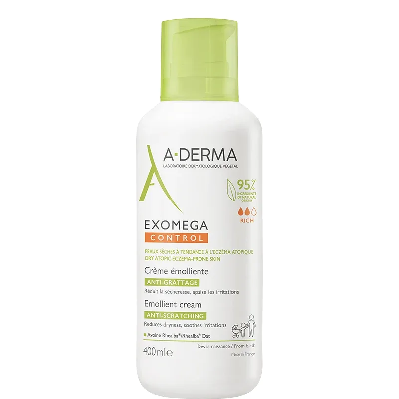 A-Derma Exomega Control Cream 400 ml - Hudkräm & bodylotion