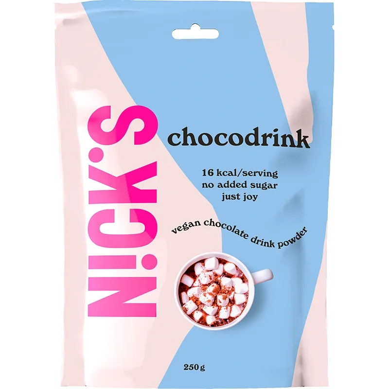 NICK'S Chocodrink 250 g - Smaksättning & sötning