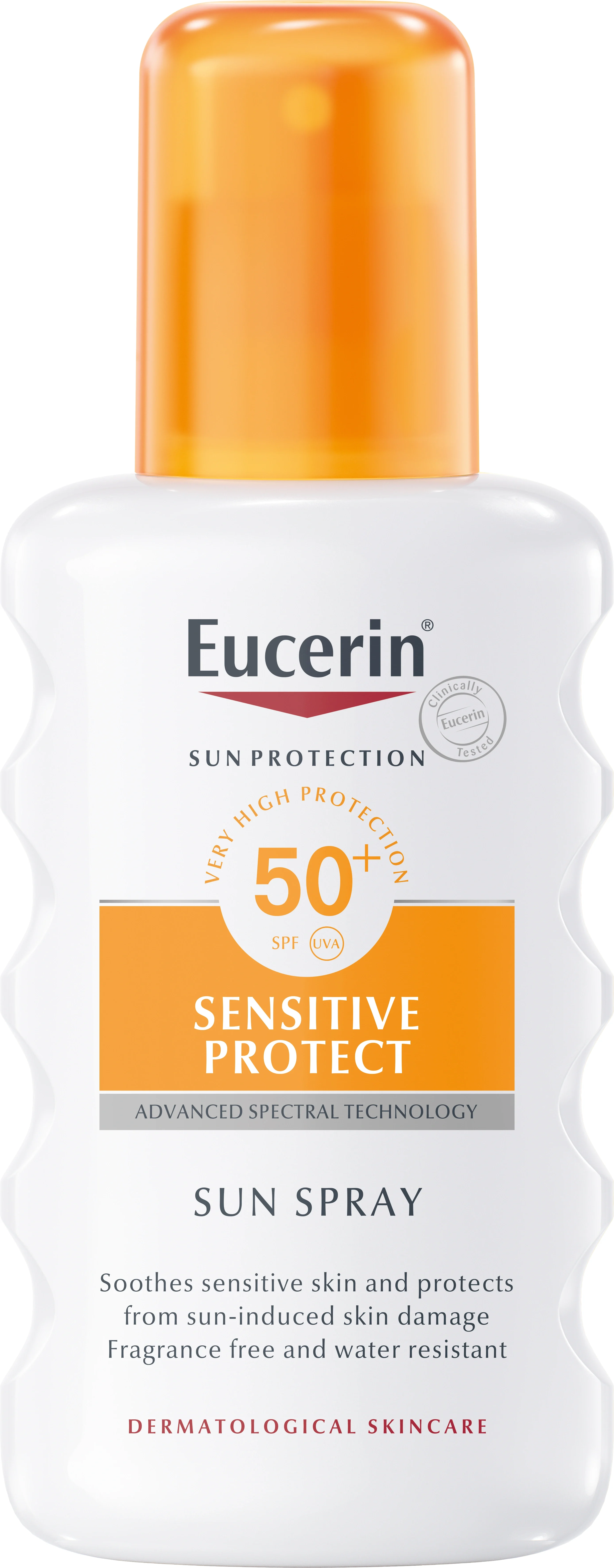 Eucerin Sensitive Protect Sun Spray SPF 50+, 200 ml - Solskydd kropp