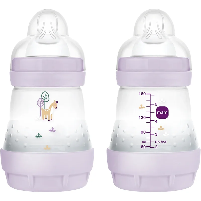 MAM Easy Start Anti-Colic Nappflaska Rosa 160ml - Nappflaska nyfödd