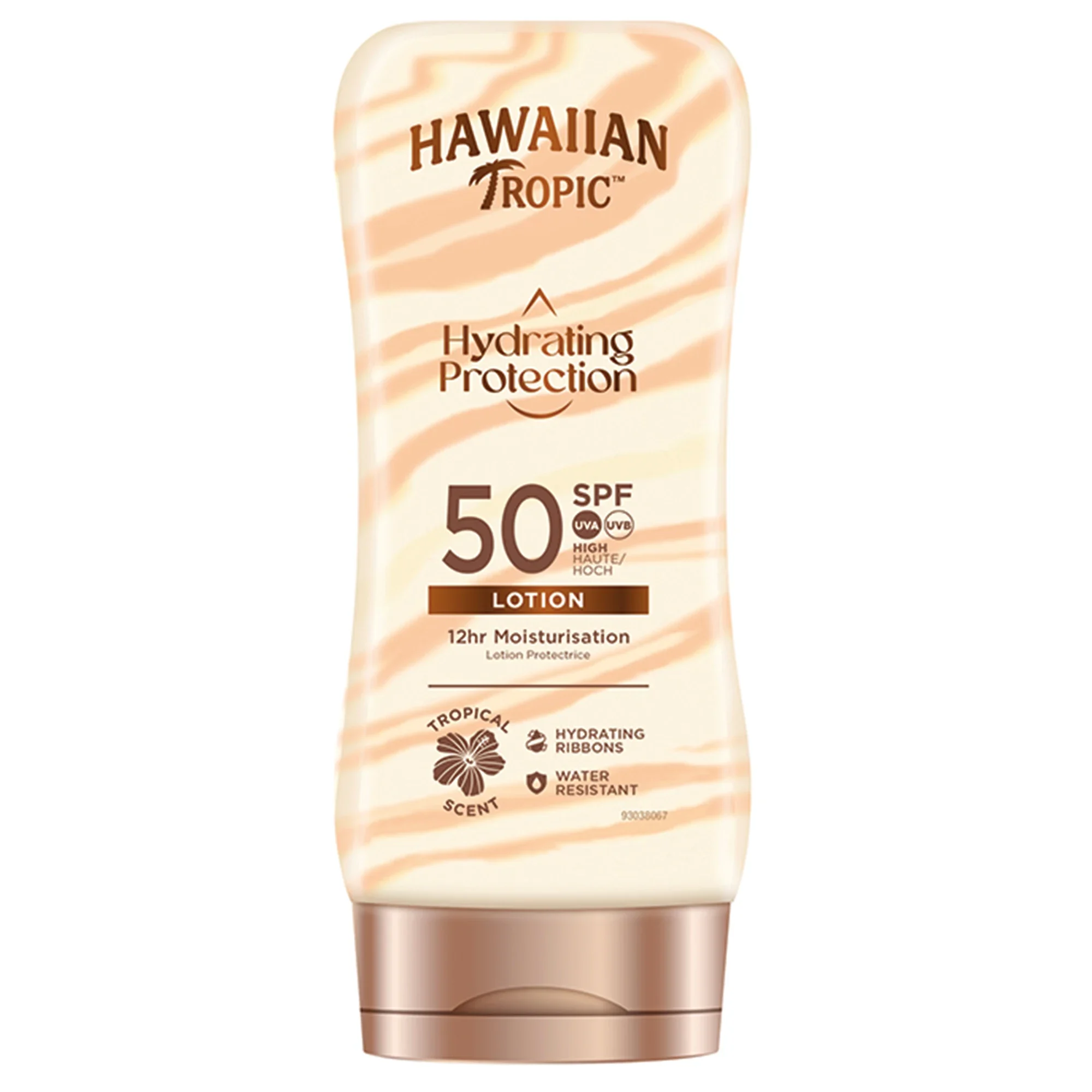 Hawaiian Tropic Hydrating Protection Lotion SPF50 180 ml - Solskydd kropp