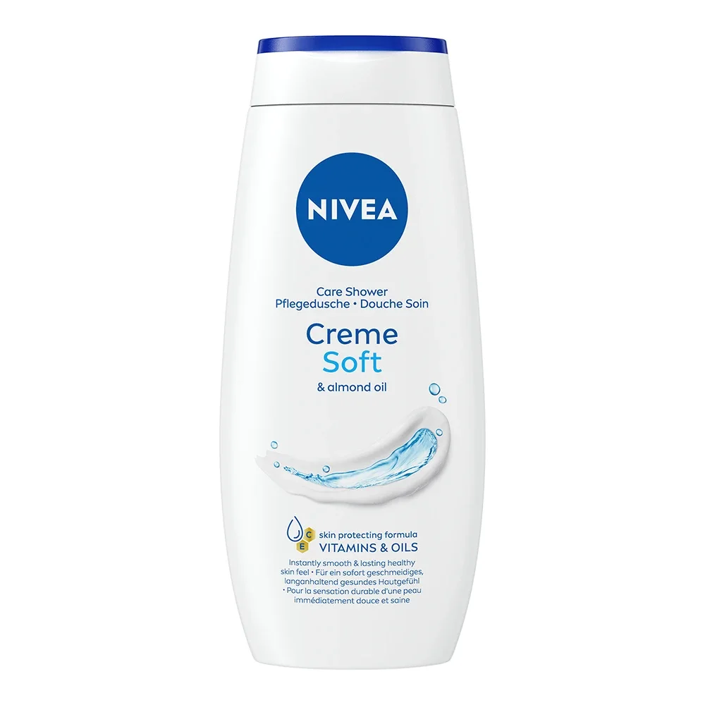 Nivea Creme Soft Care Shower 250 ml - Duschkräm & duschtvål