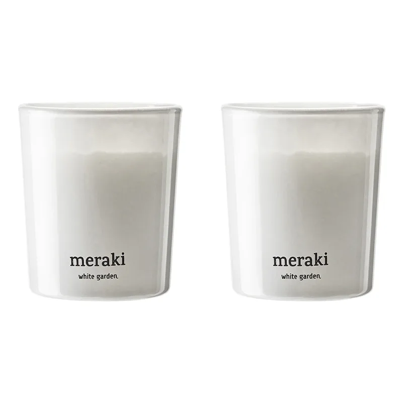 Meraki Doftljus White Garden 2x60g - Doftljus