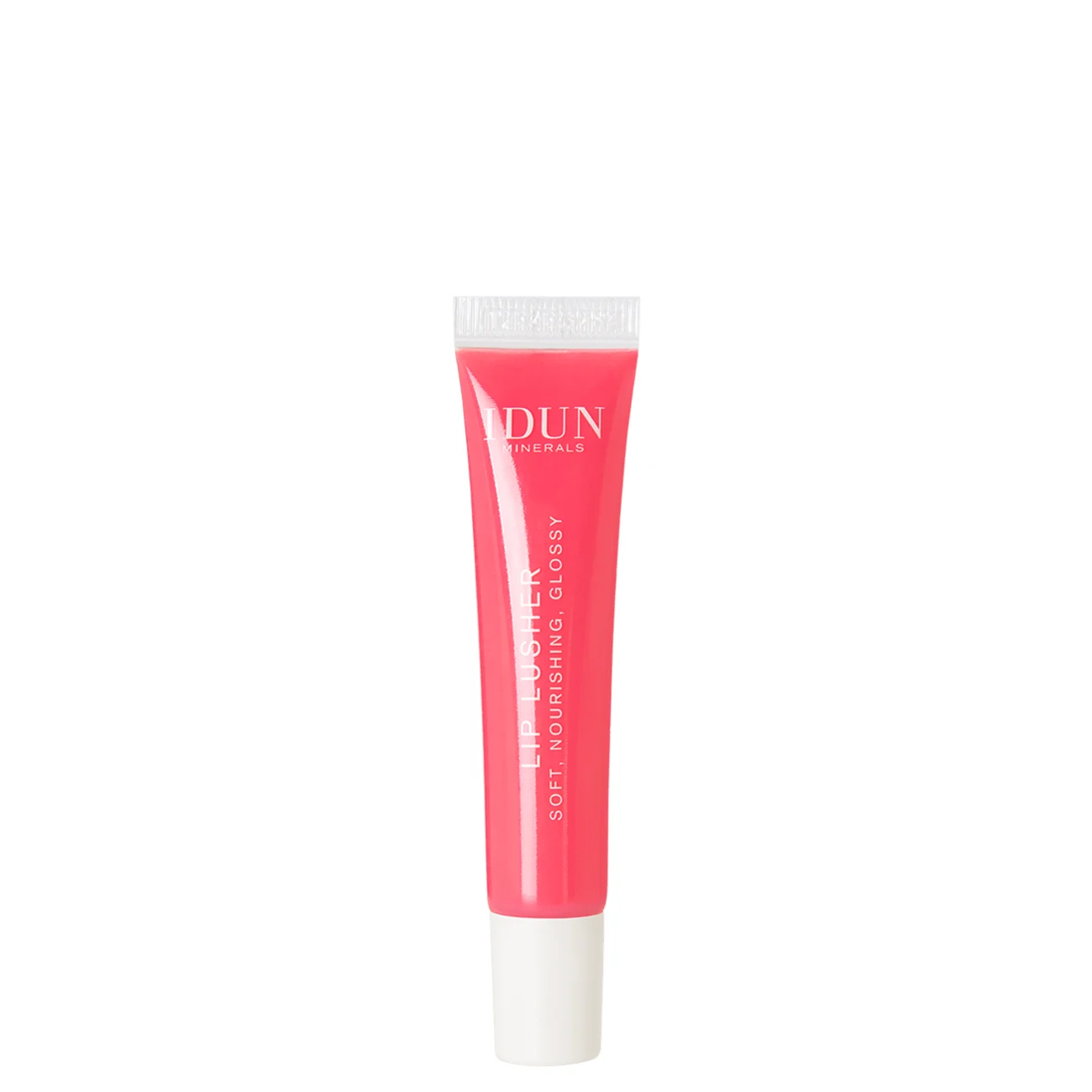 IDUN Minerals Lip Lusher Emelie Soft Pink 8 ml - Läppglans