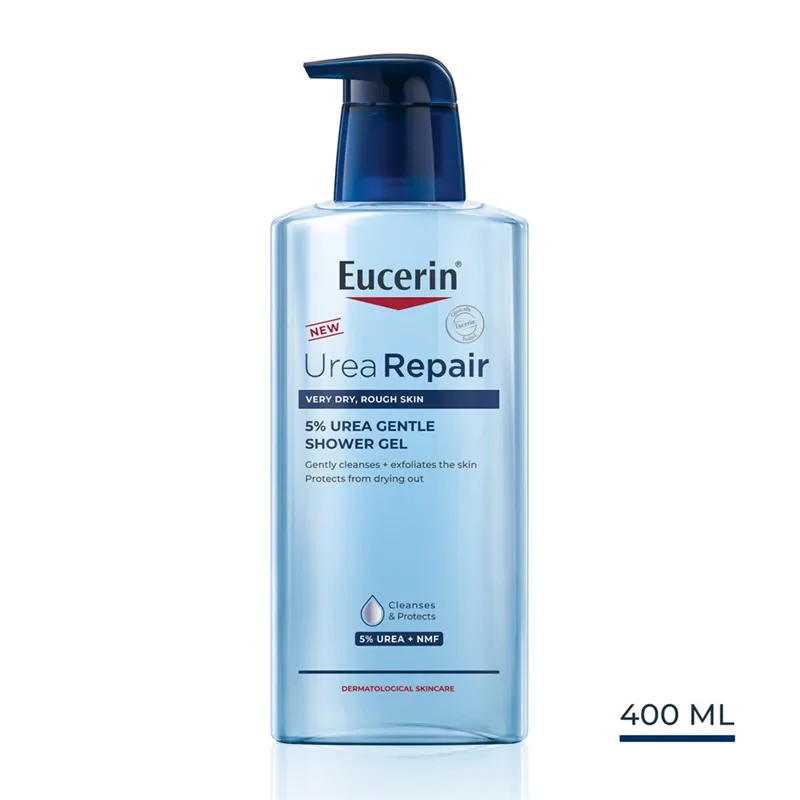 Eucerin UreaRepair 5% Urea Gentle Shower Gel 400 ml - Irriterad hud