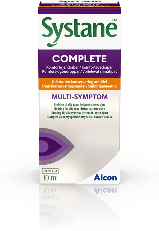 Systane Complete utan Konserveringsmedel 10 ml - Ögondroppar