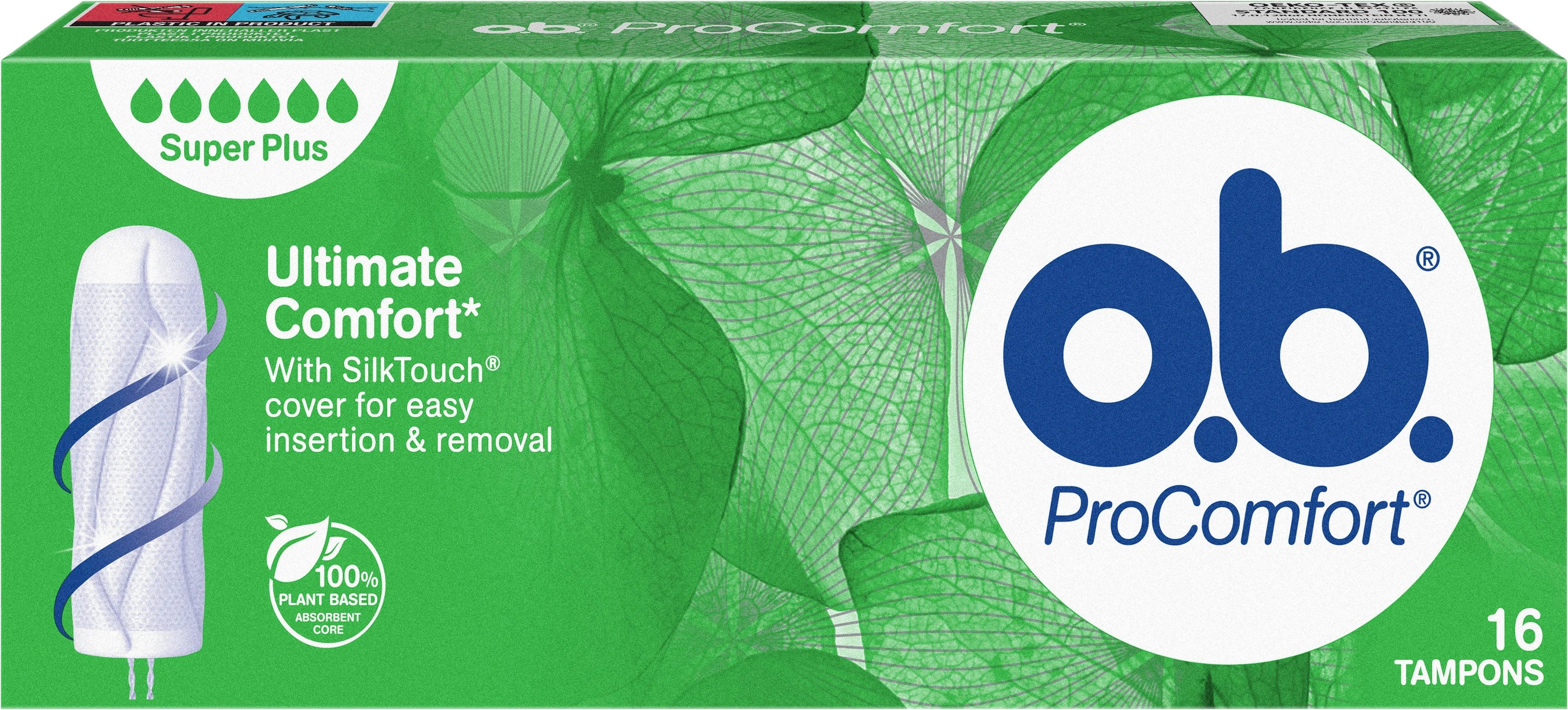 O.b. ProComfort Super Plus Tampong 16 st - Tamponger