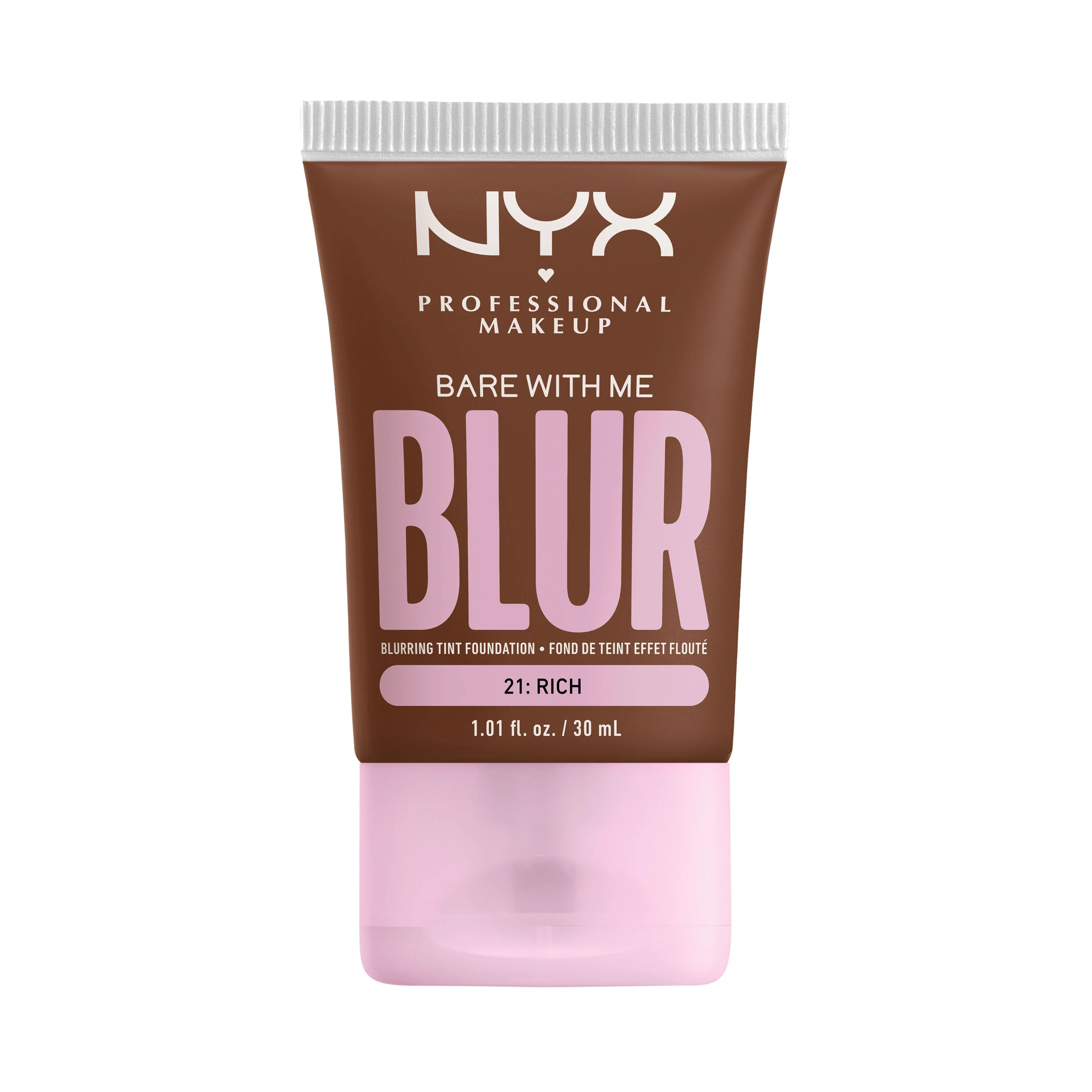 NYX Professional Makeup Bare With Me Blur Tint Foundation 30 ml 21 Rich - Flytande foundation