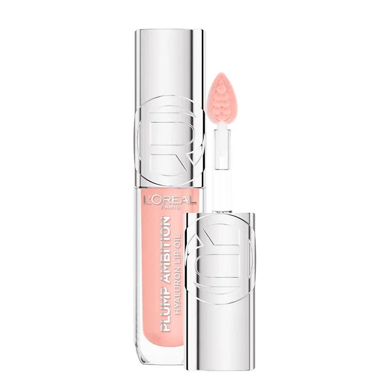 L'Oréal Paris Plump Ambition Hyaluron Lip Oil 5 ml 201 Milky Nu - Läppglans