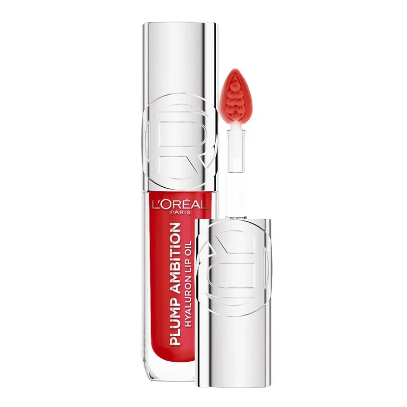 L'Oréal Paris Plump Ambition Hyaluron Lip Oil 5 ml 380 Rouge In Love - Läppglans
