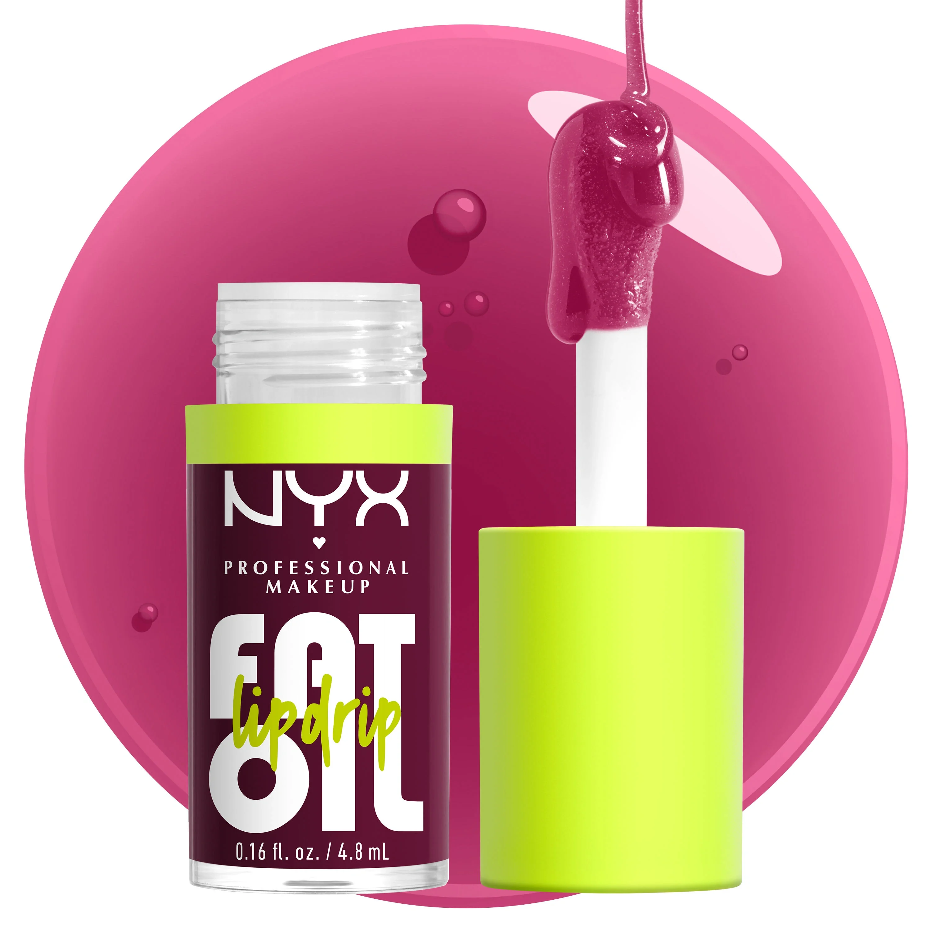 NYX Professional Makeup Fat Oil Lip Drip Lip Gloss 4,8 ml 04 Thats Chic - Läppbalsam