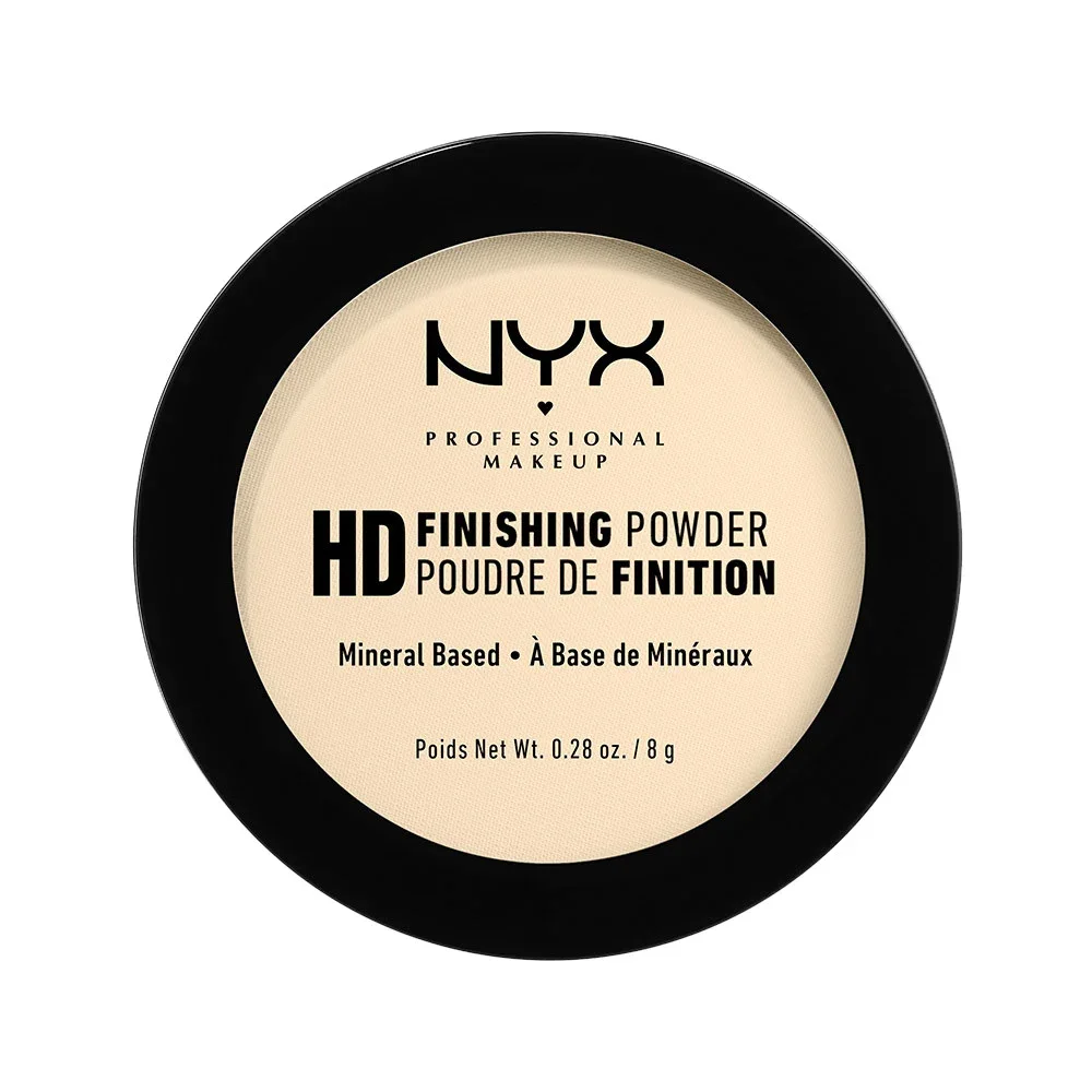 NYX Professional Makeup HD Finishing Powder 01 Translucent 02 Banana - Transparent puder
