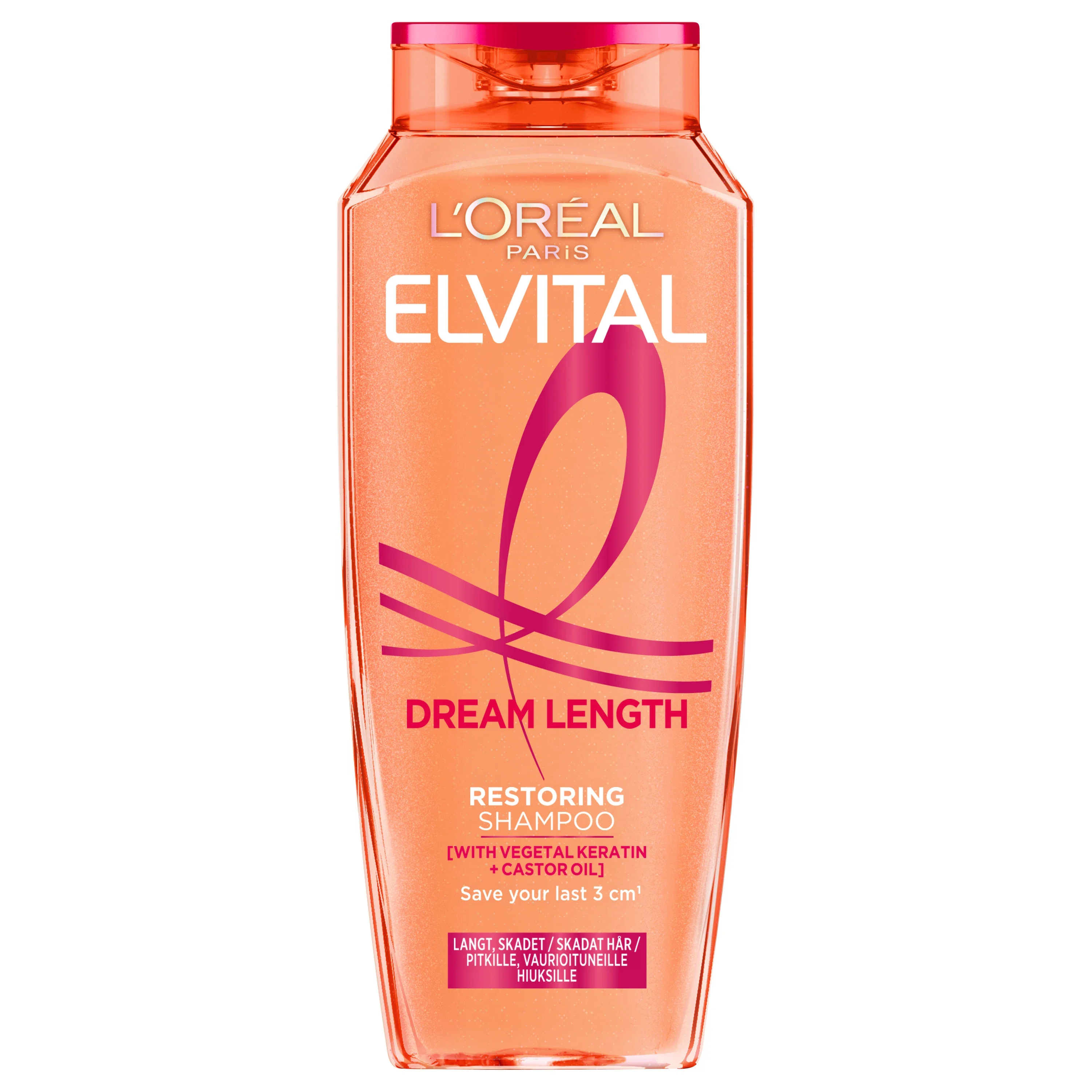 L'Oréal Paris Elvital Dream Length Restoring Shampoo 250 ml - Återfuktande schampo