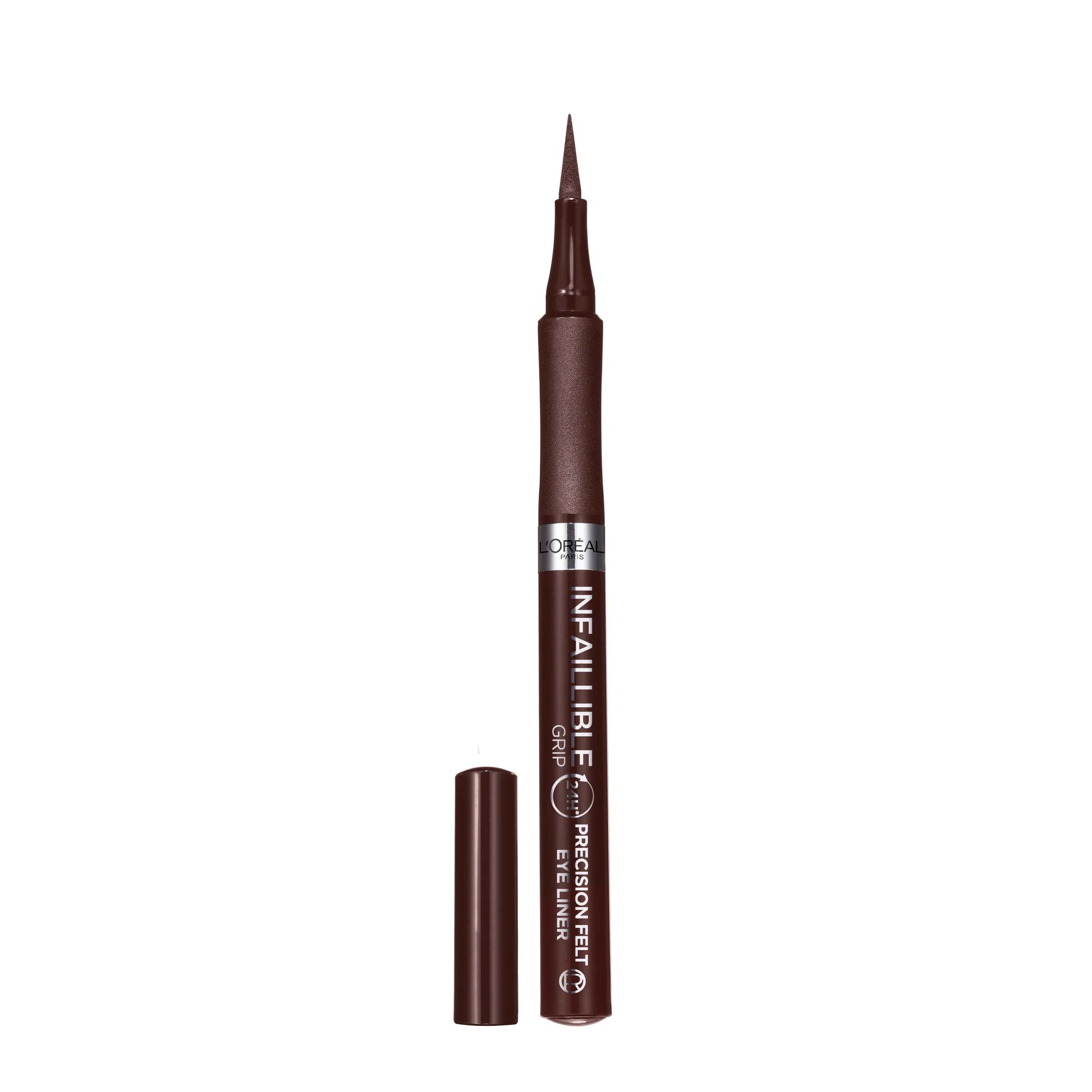 L'Oréal Paris Infaillible Grip 24H Precision Felt Eyeliner Black 01 1 g 02 Brown - Vattenfast eyeliner