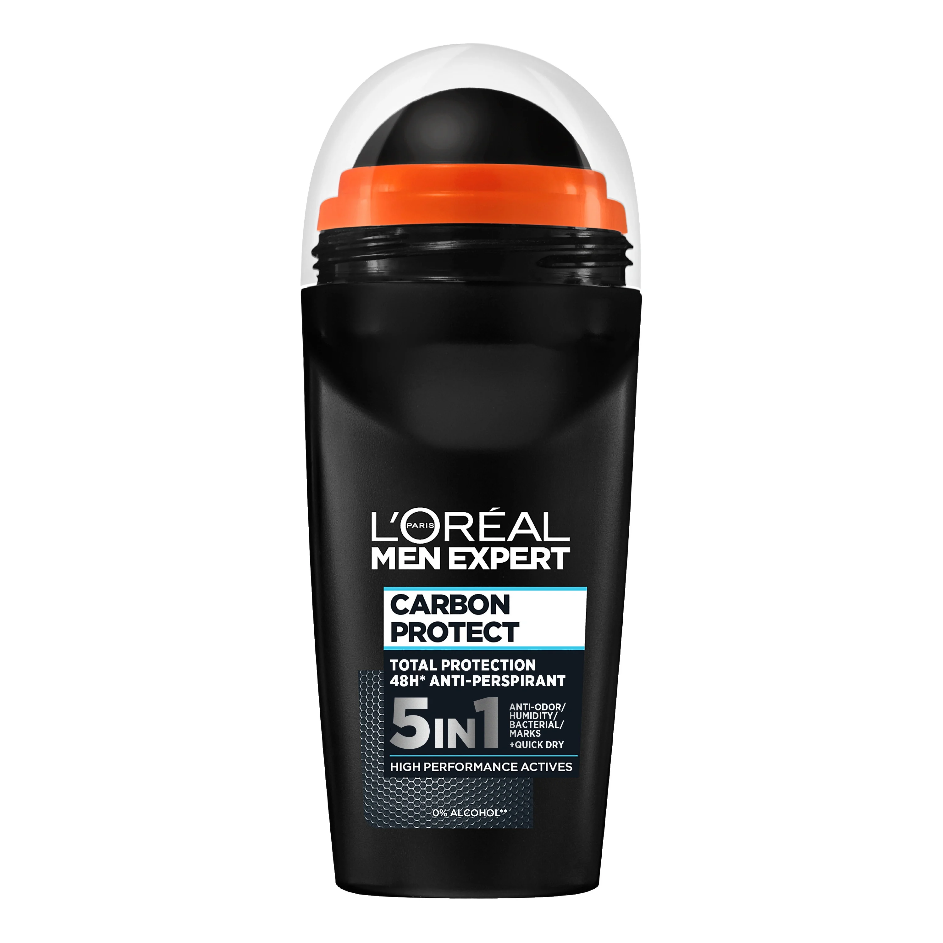L'Oréal Paris Men Expert Carbon Protect 5in1 Deo Roll-On 50 ml - Deodorant & antiperspirant för män