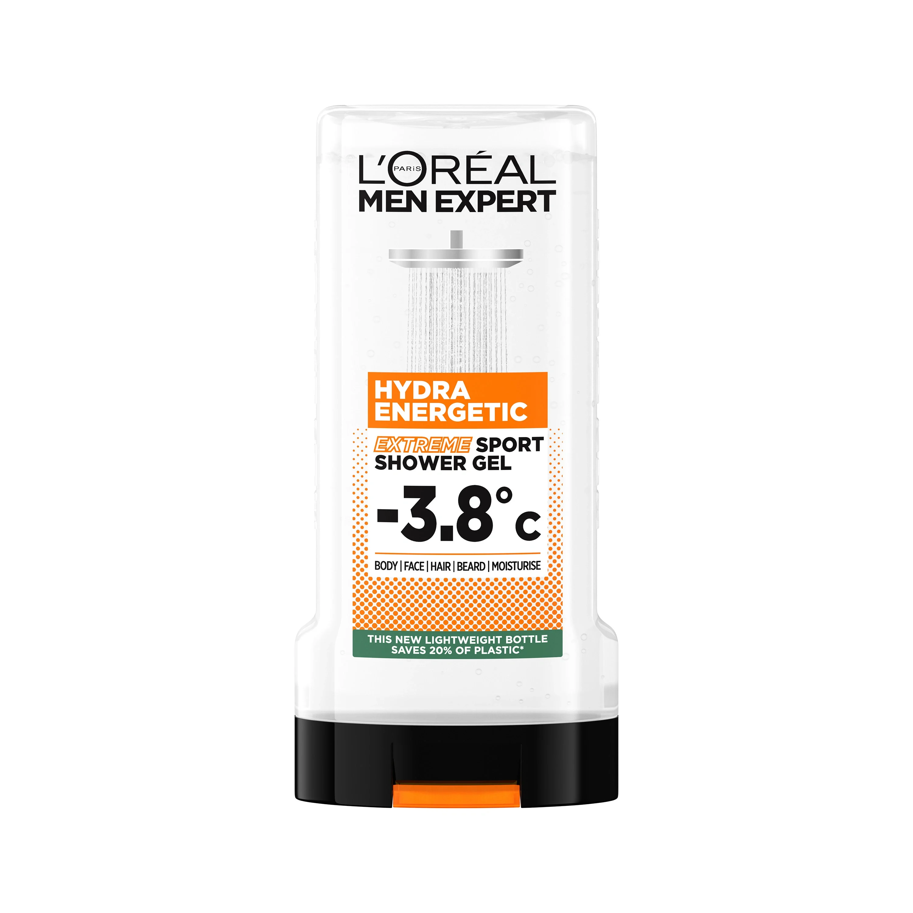 L'Oréal Paris Men Expert Hydra Energetic Extreme Sport Shower Gel 300 ml - Duschkräm & duschgel för män