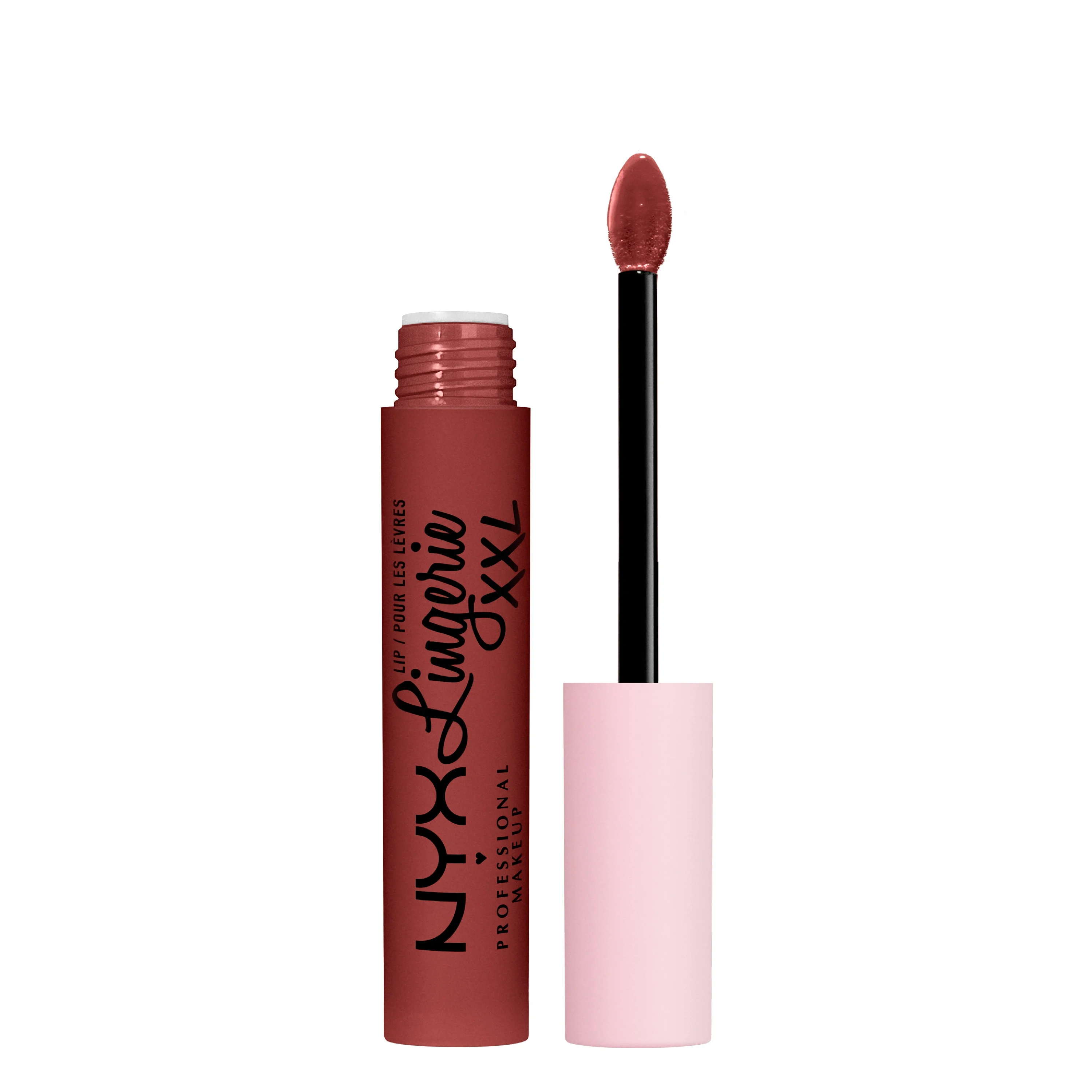 NYX Professional Makeup Lip Lingerie XXL Matte Liquid Lipstick 4 ml 08 Straps Up - Läppstift