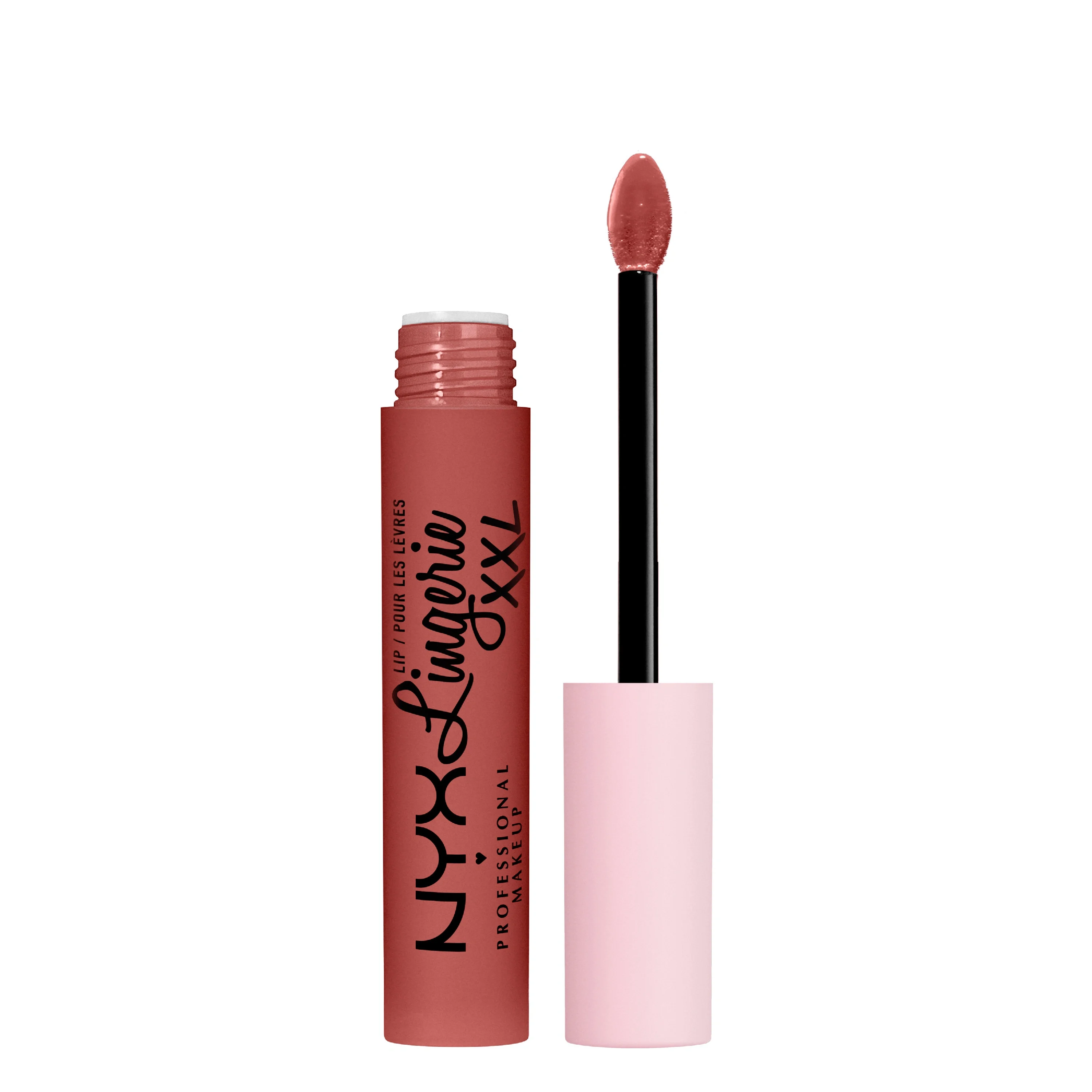 NYX Professional Makeup Lip Lingerie XXL Matte Liquid Lipstick 4 ml 07 Warm Up - Läppstift