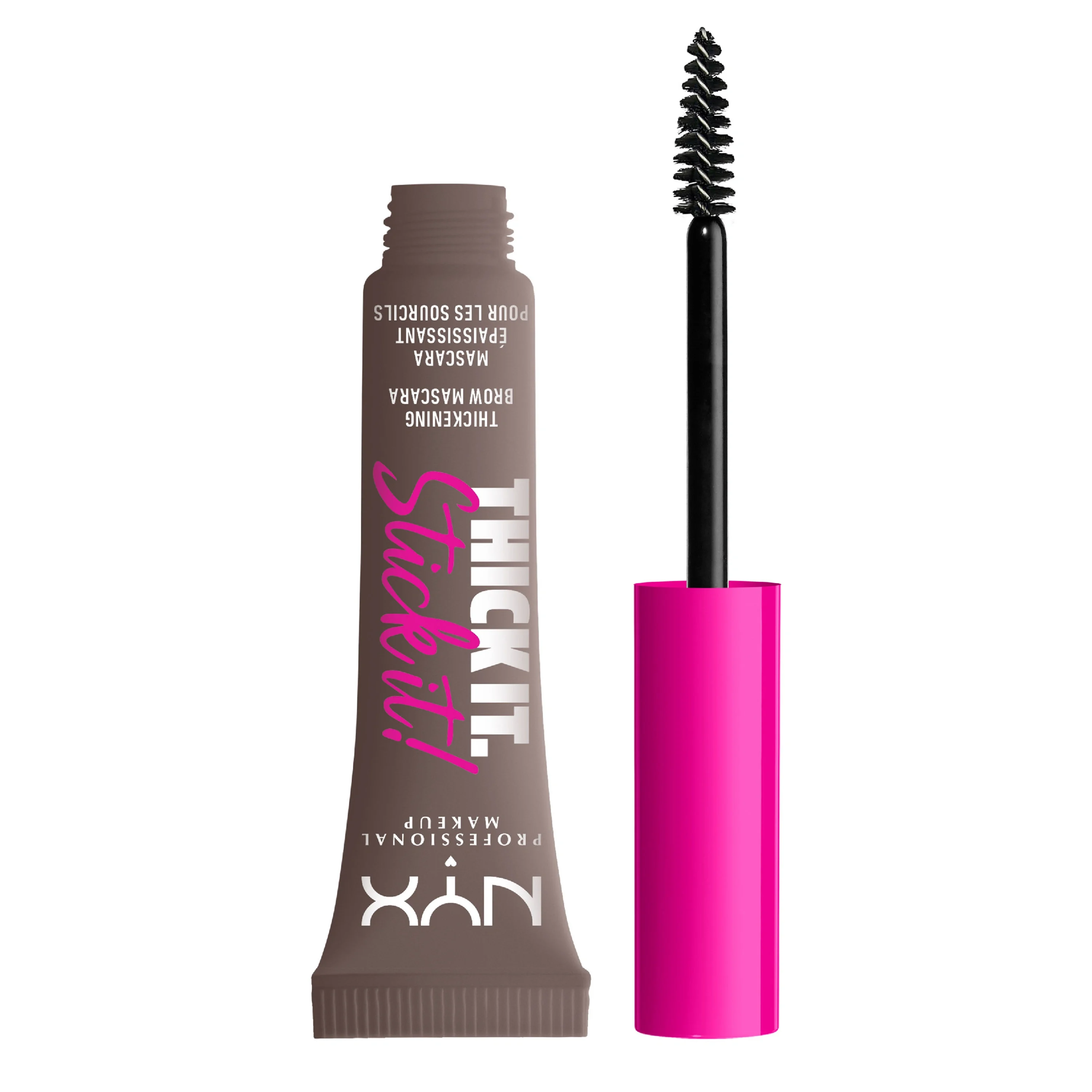 NYX Professional Makeup Thick it. Stick it! Brow Mascara 05 Cool Ash Brown - Ögonbrynsgel