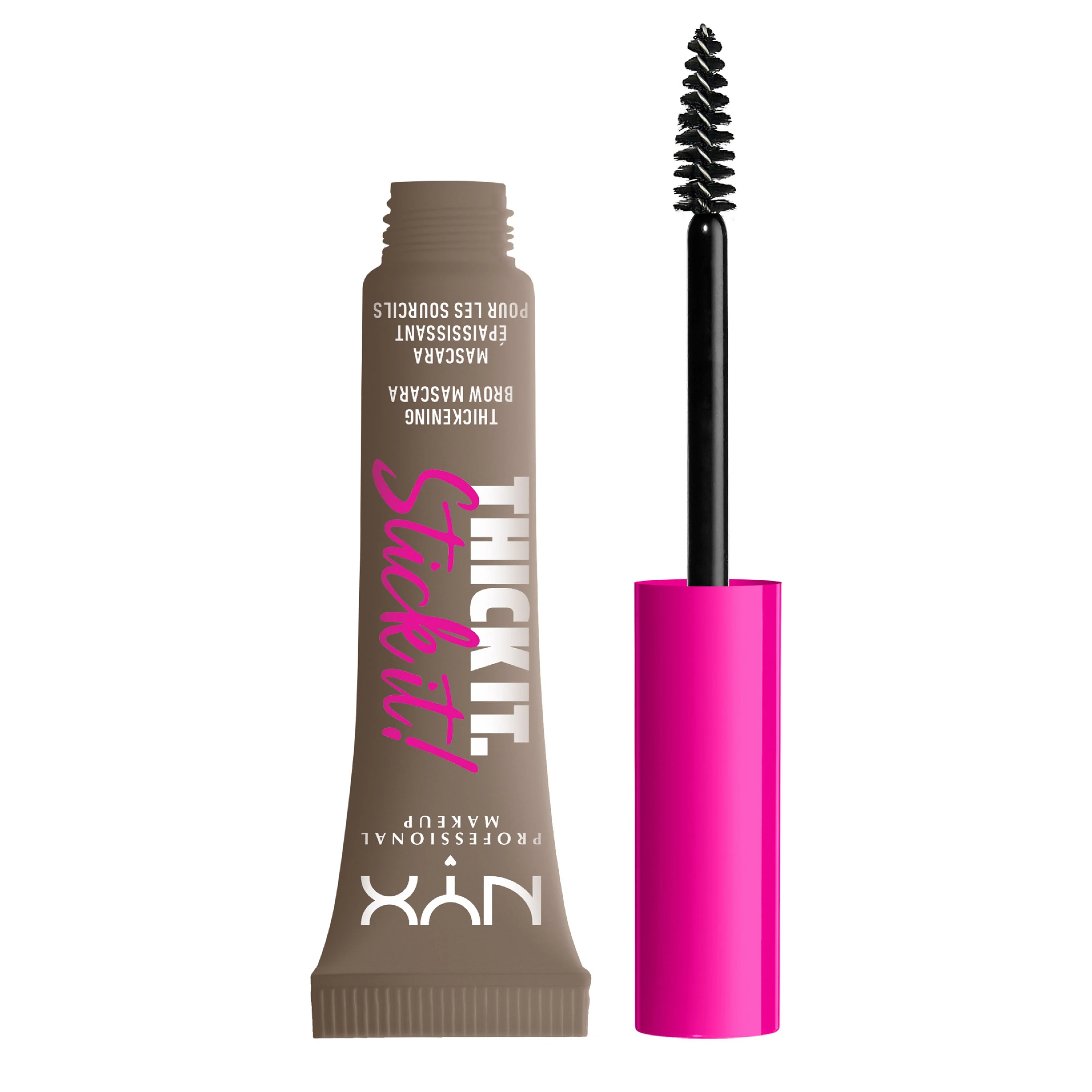 NYX Professional Makeup Thick it. Stick it! Brow Mascara 01 Taupe - Ögonbrynsgel
