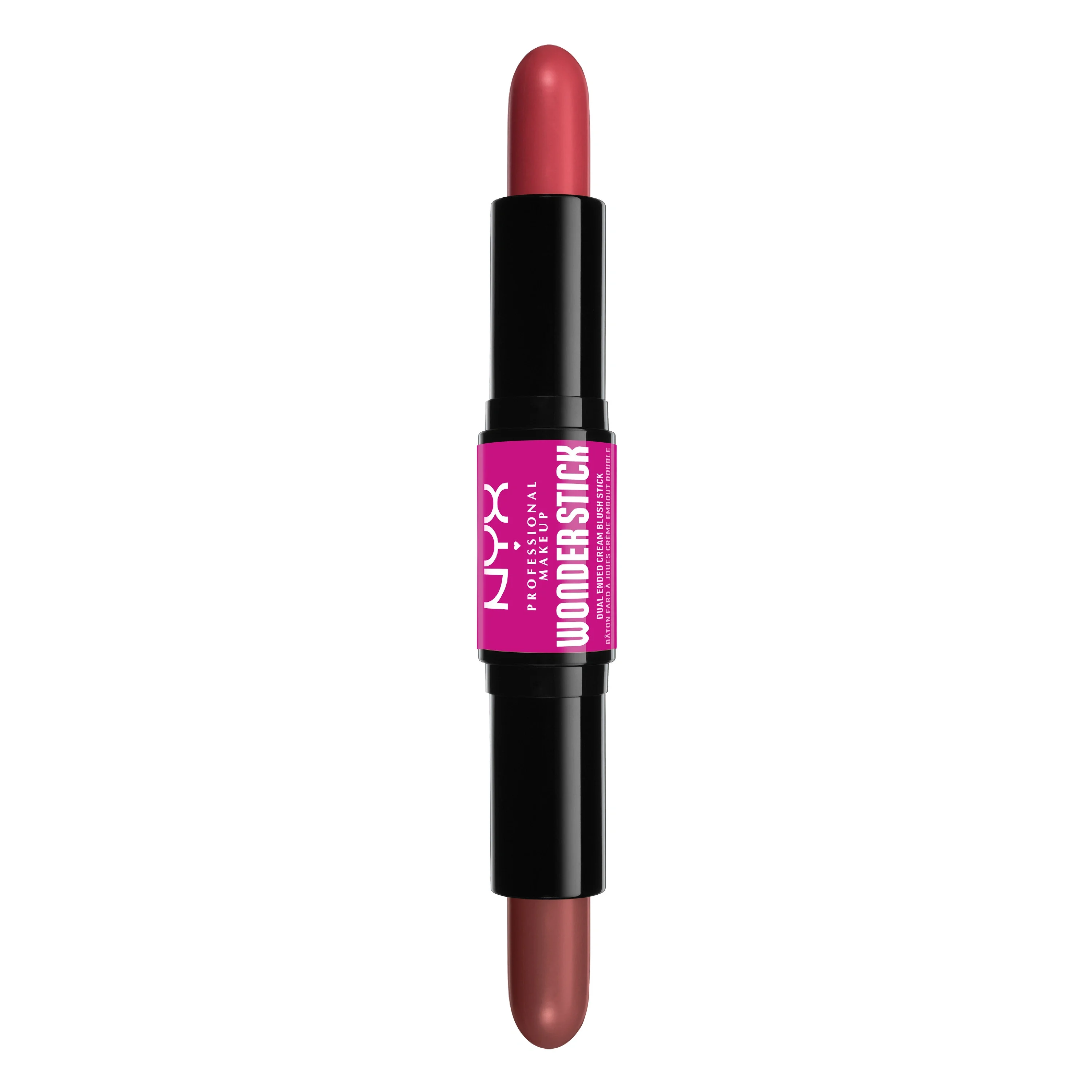 NYX Professional Makeup Wonder Stick Dual-Ended Cream Blush Stick 4 g 03 Coral N Deep Peach - Veganskt smink