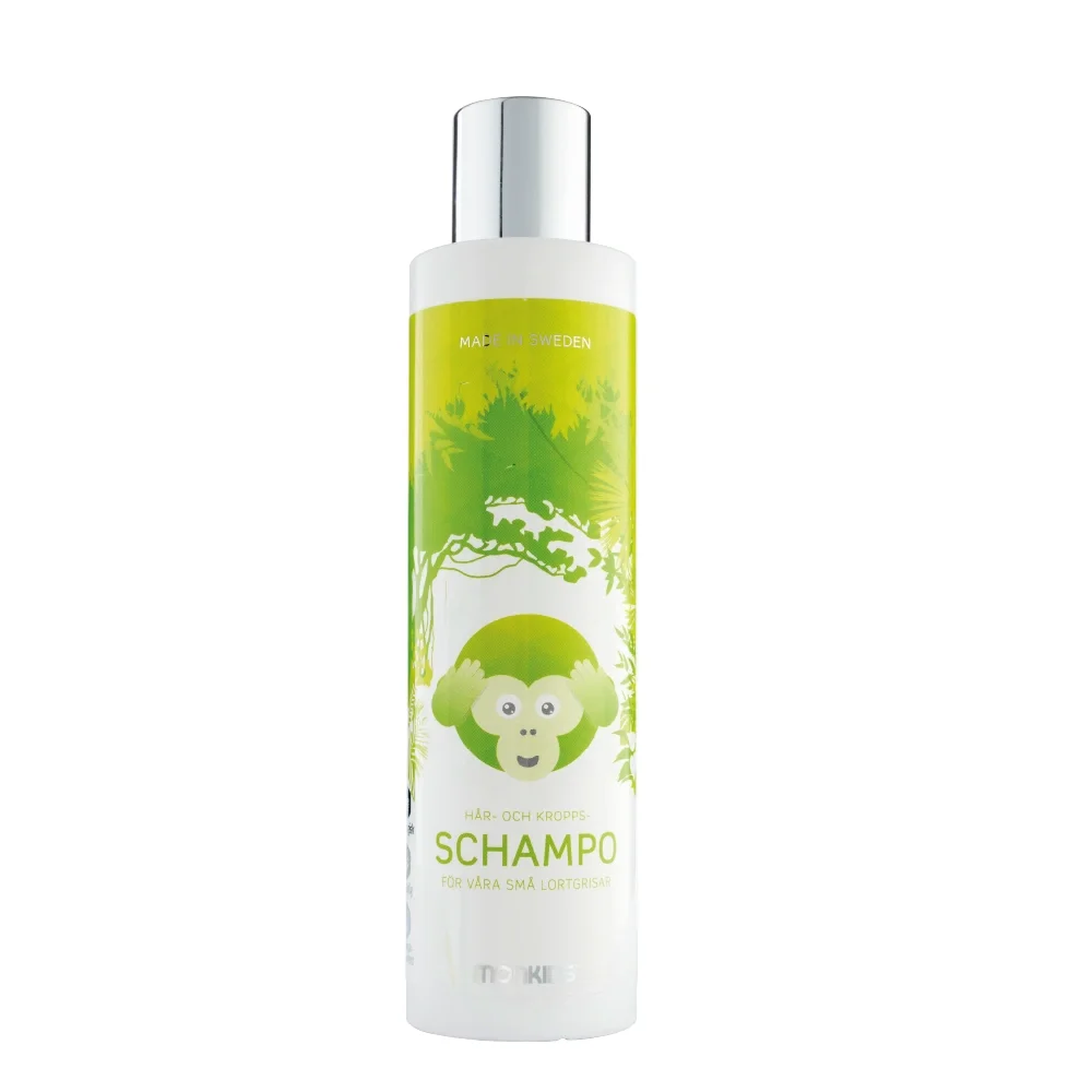 Monkids Naturliga Schampo & Tvål 200 ml - Schampo för barn