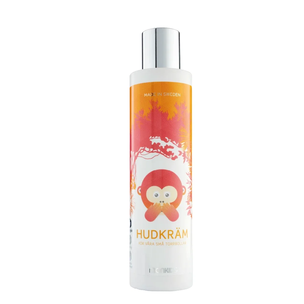 Monkids Naturliga Hudkräm 200 ml - Hudkräm för barn