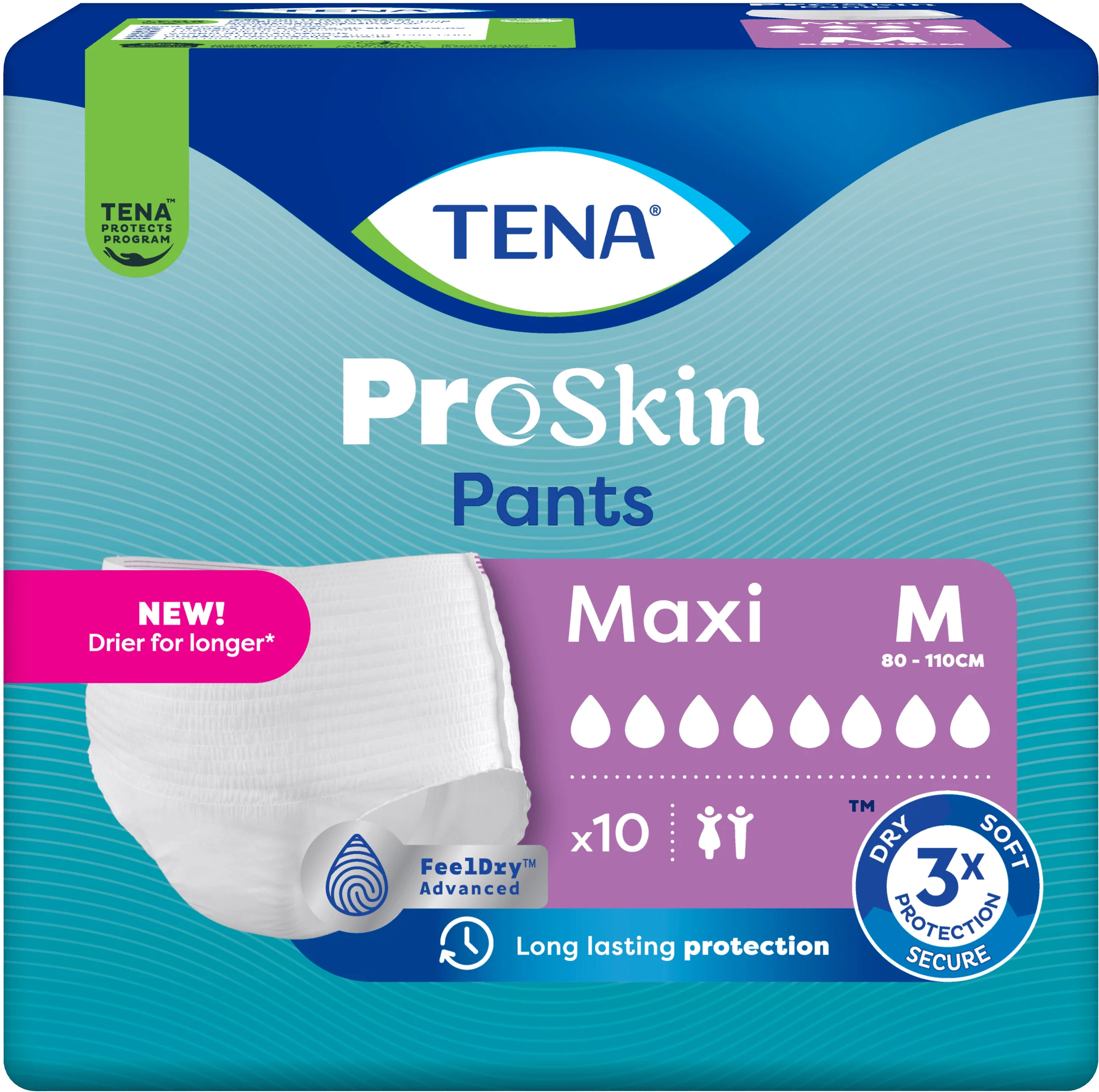 TENA Pants Maxi Medium 10 st - Urinläckage & inkontinens