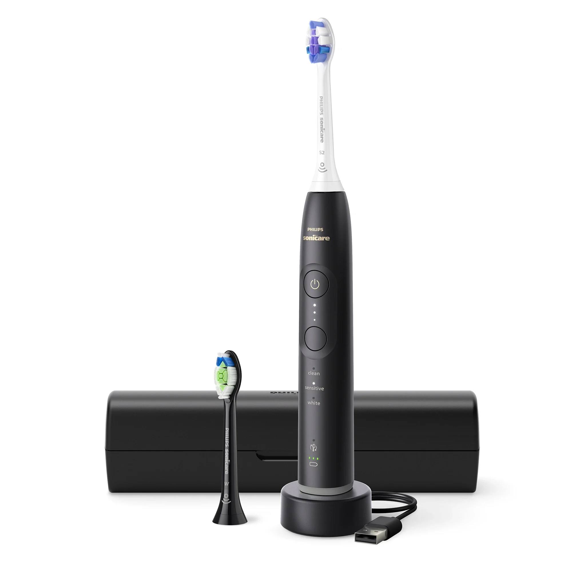 Philips Sonicare 6500 Series Electric Toothbrush Black - Eltandborstar