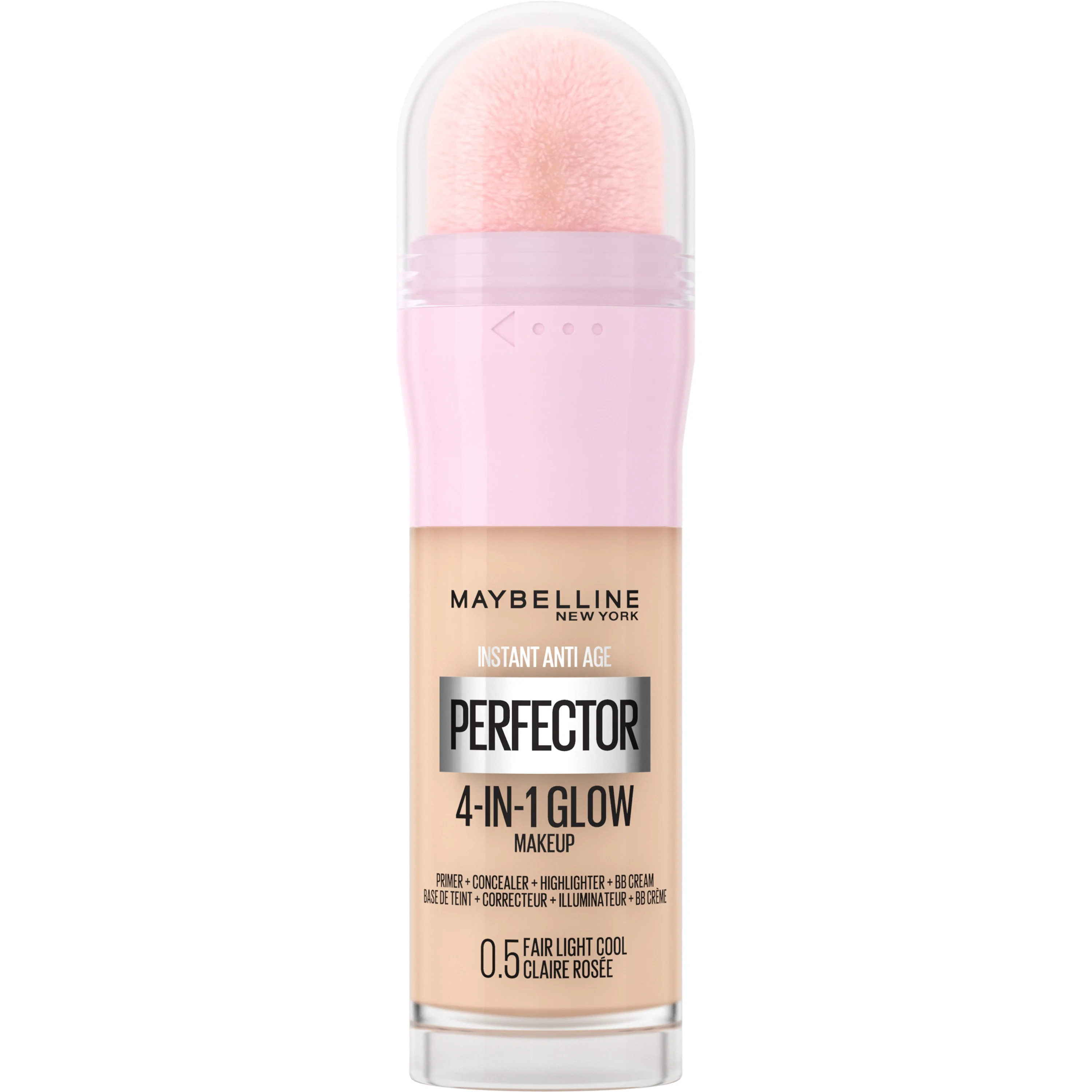 Maybelline New York Instant Perfector 4-in-1 Glow Makeup Foundation 20 ml 0.5 Fair Light Cool - Foundation
