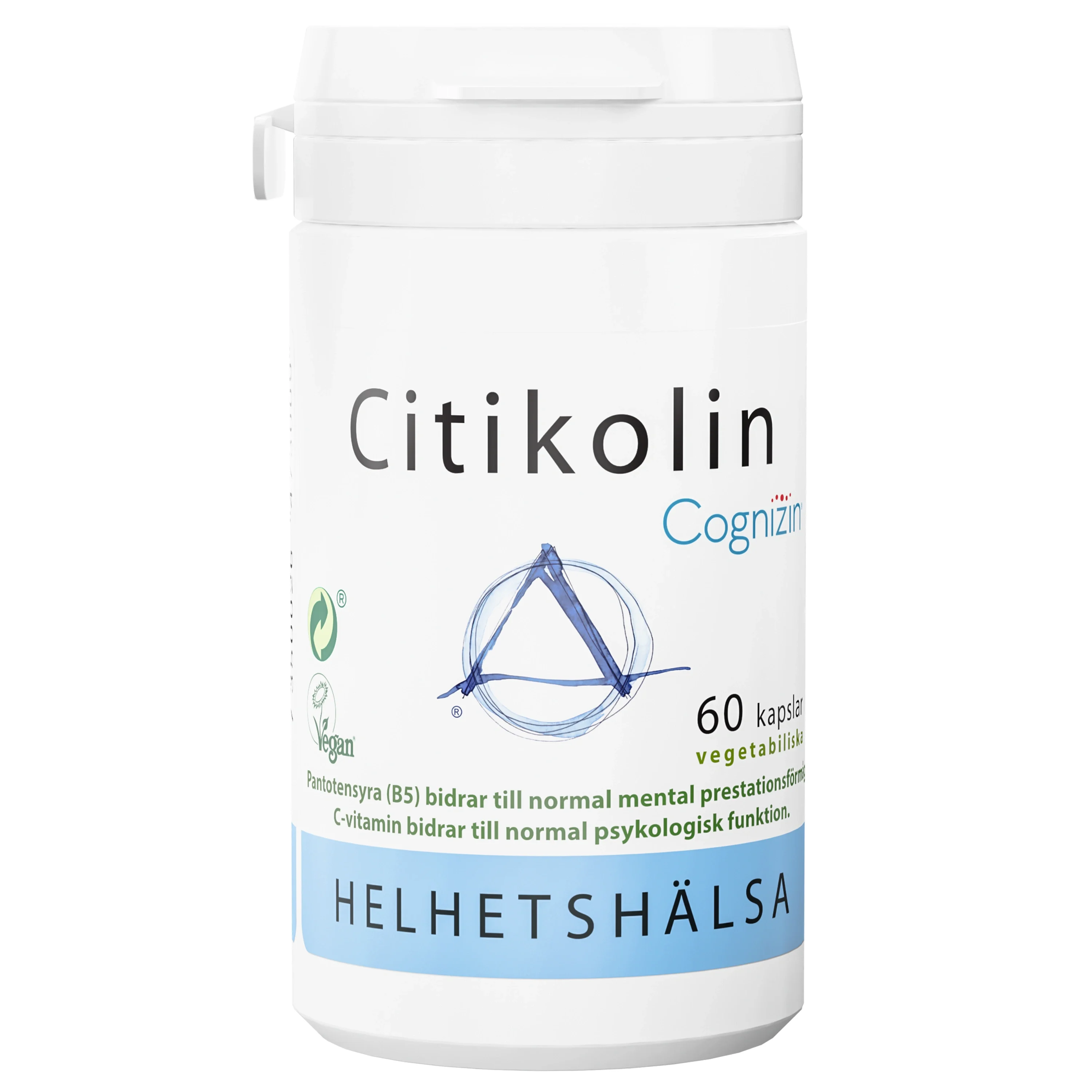 Helhetshälsa Citikolin med Cognizin 60 st - Kosttillskott