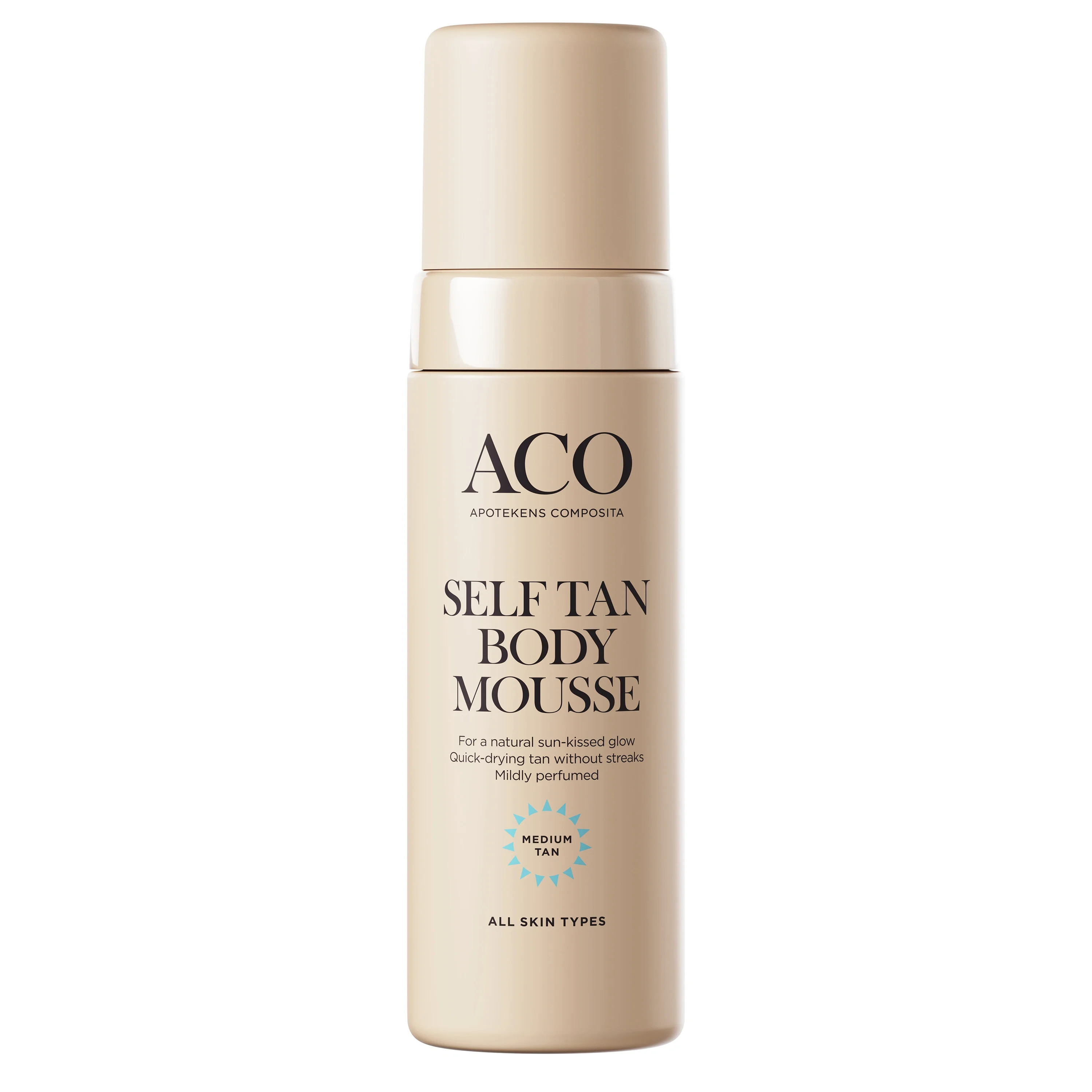 ACO Self Tan Body Mousse 150 ml - Brun utan sol mousse