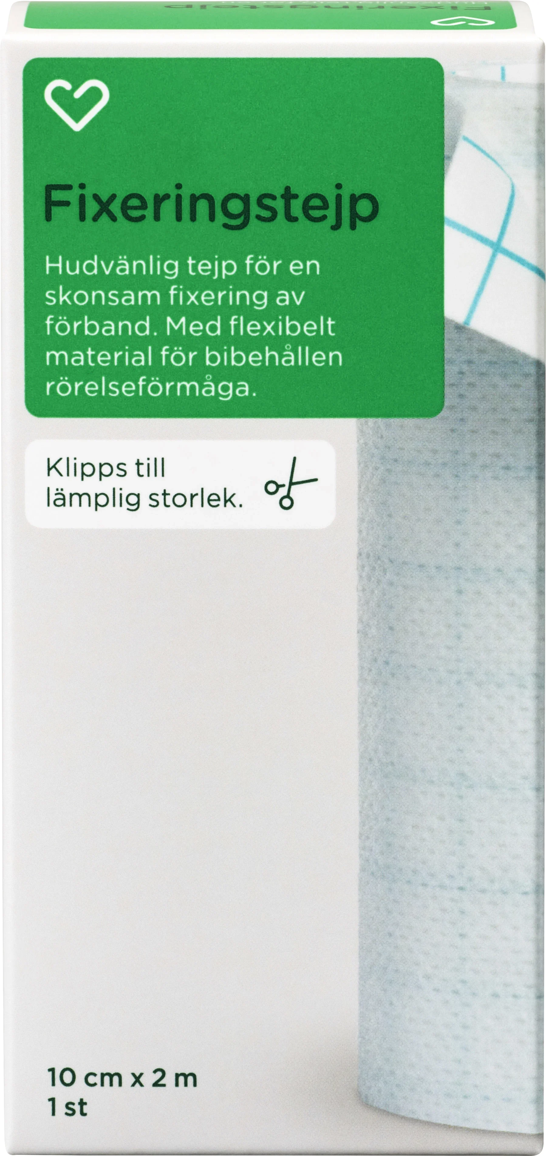 Hjärtats Fixeringstejp 10cm x 2m 1st - Suturtejp & sårtejp