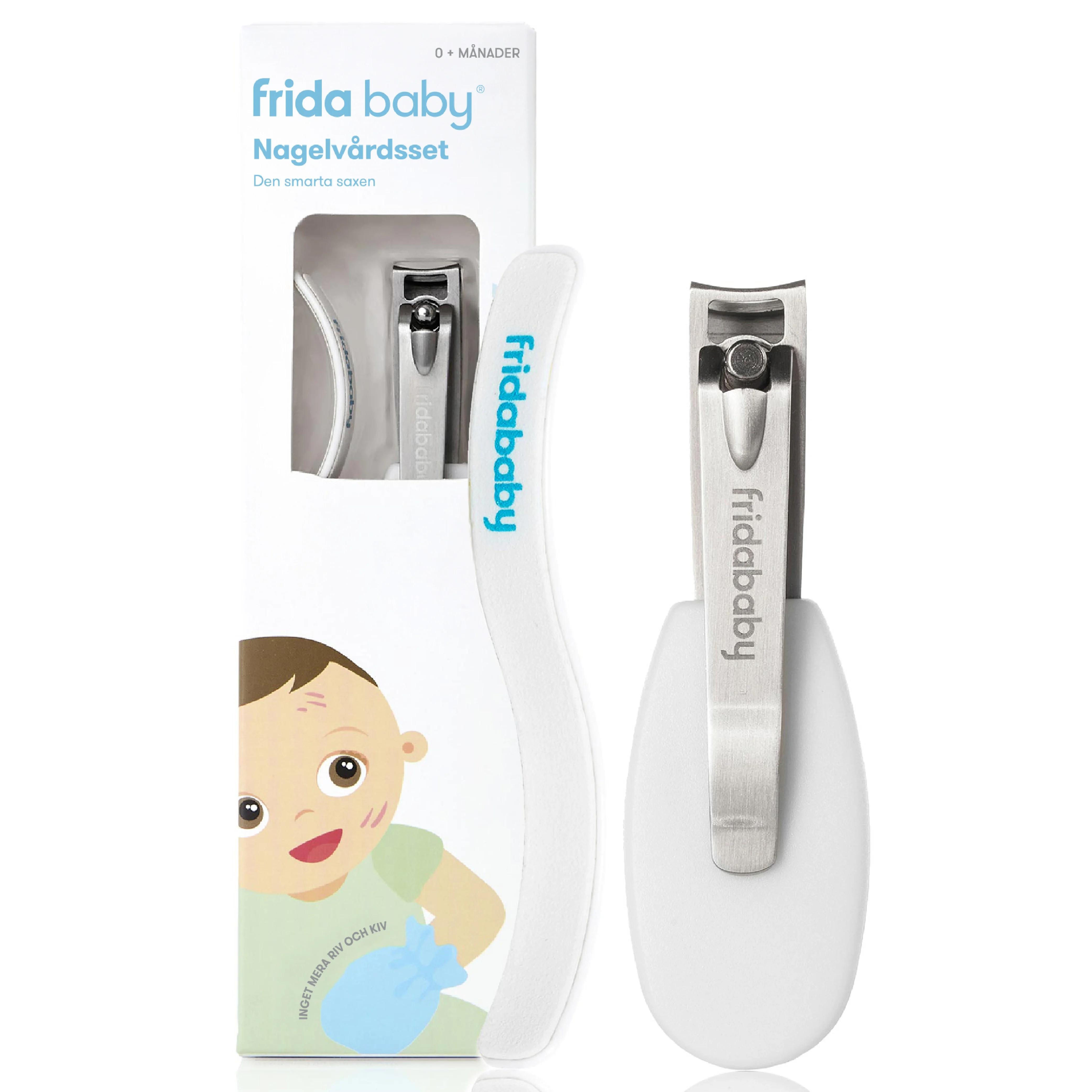 Frida Baby Nagelvårdsset Sax & fil 1st - Nagelsax för barn