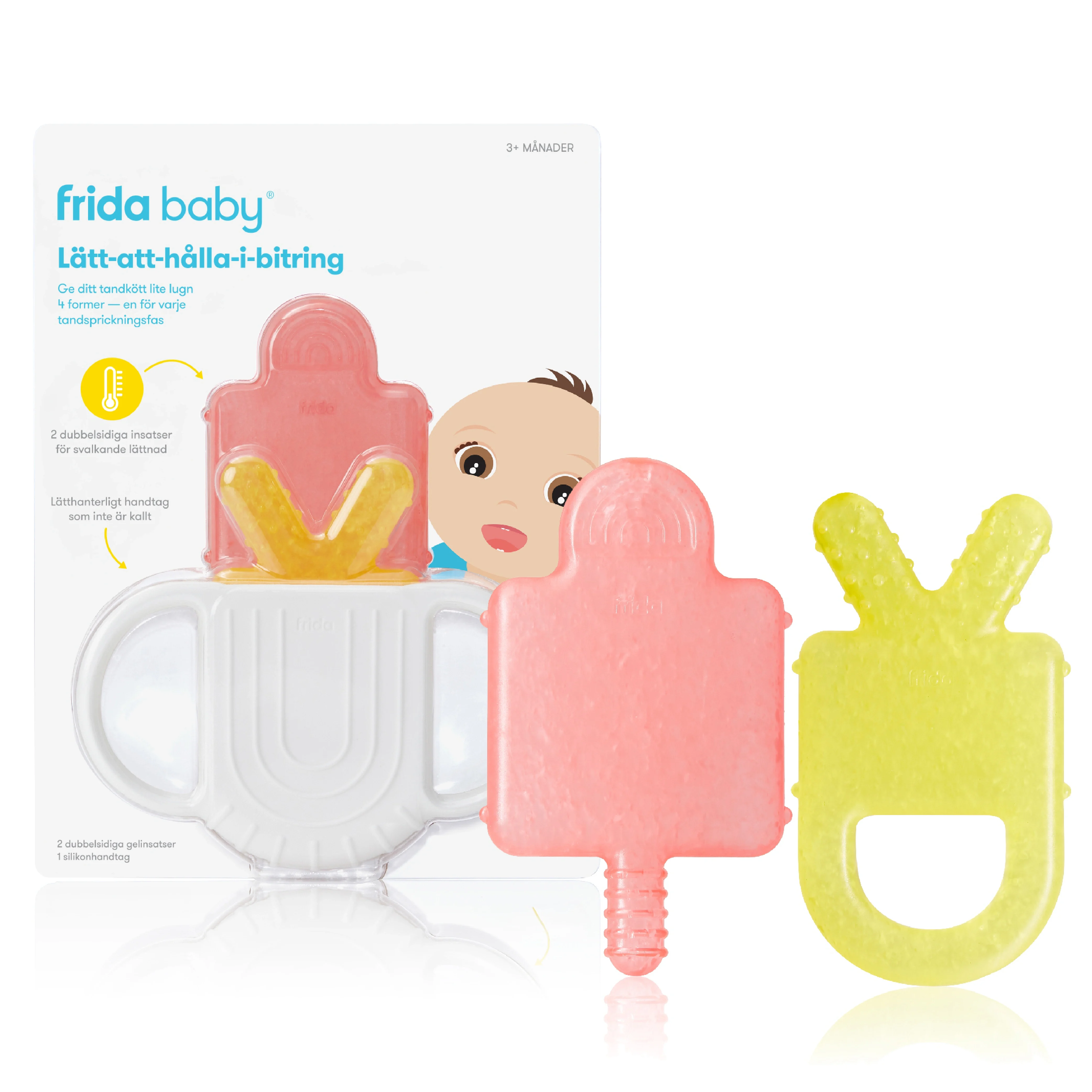 Frida Baby Lätt-att-hålla-i Bitring - Bitringar & Bitleksaker