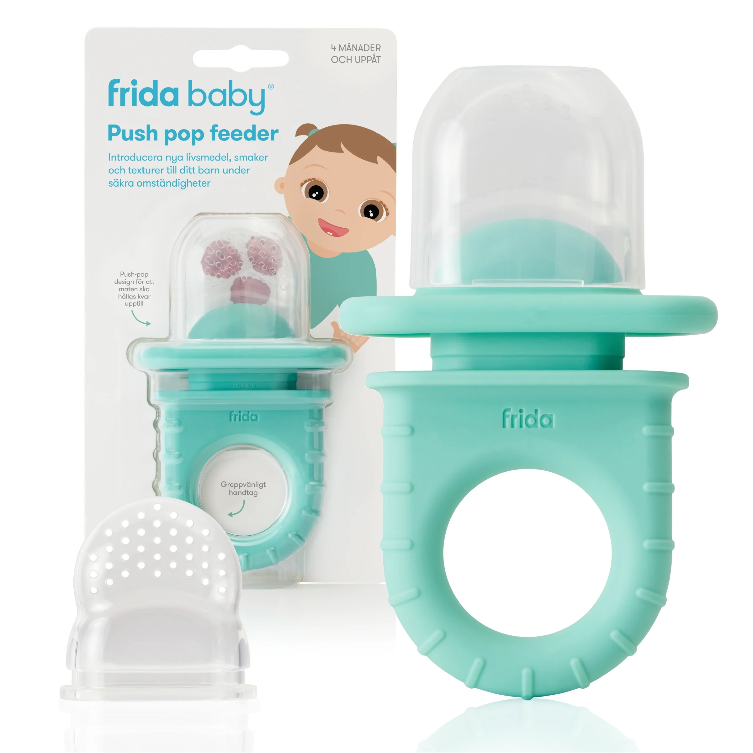 Frida Baby Push Pop Feeder - Smaknappar