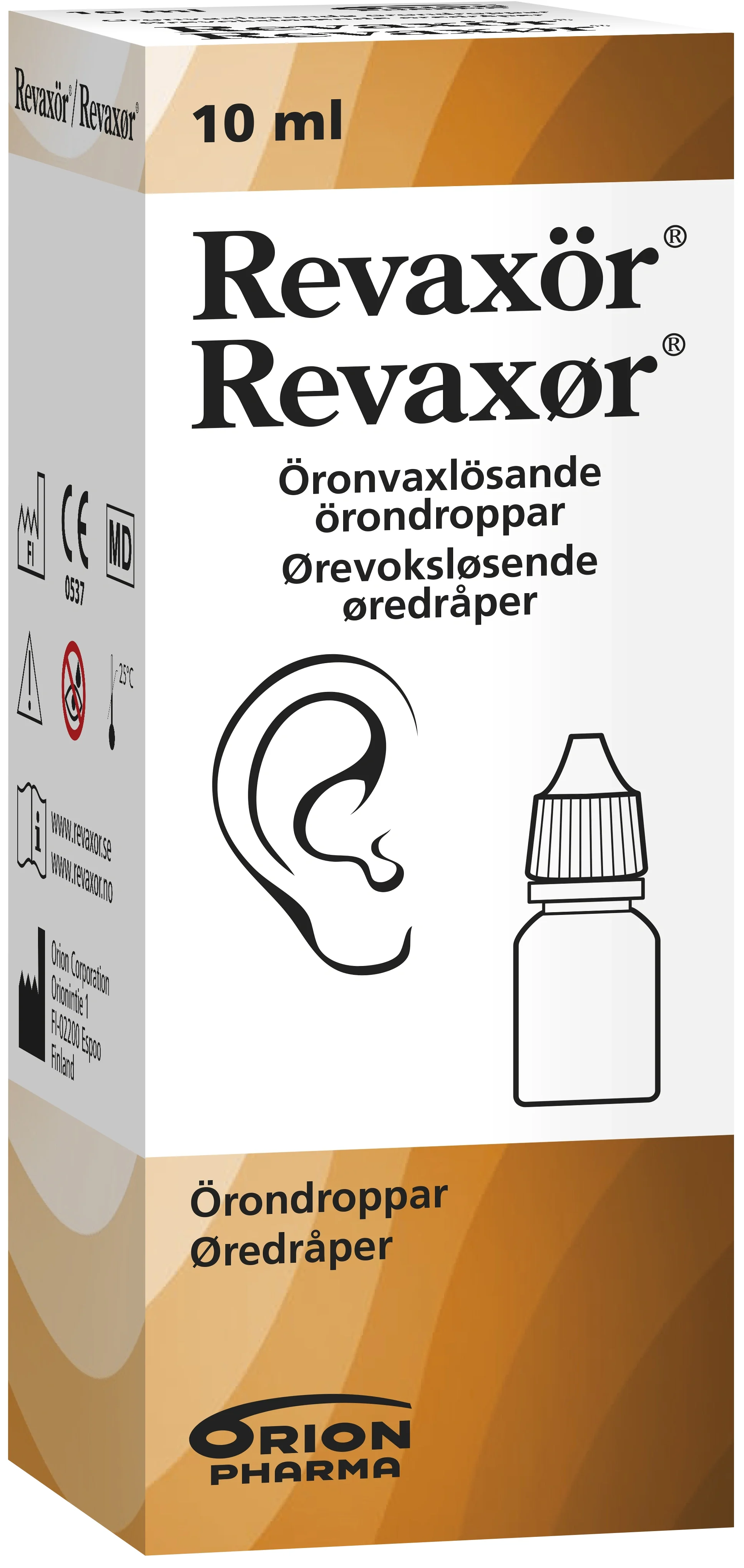 Revaxör Örondroppar 10 ml - Lock för örat