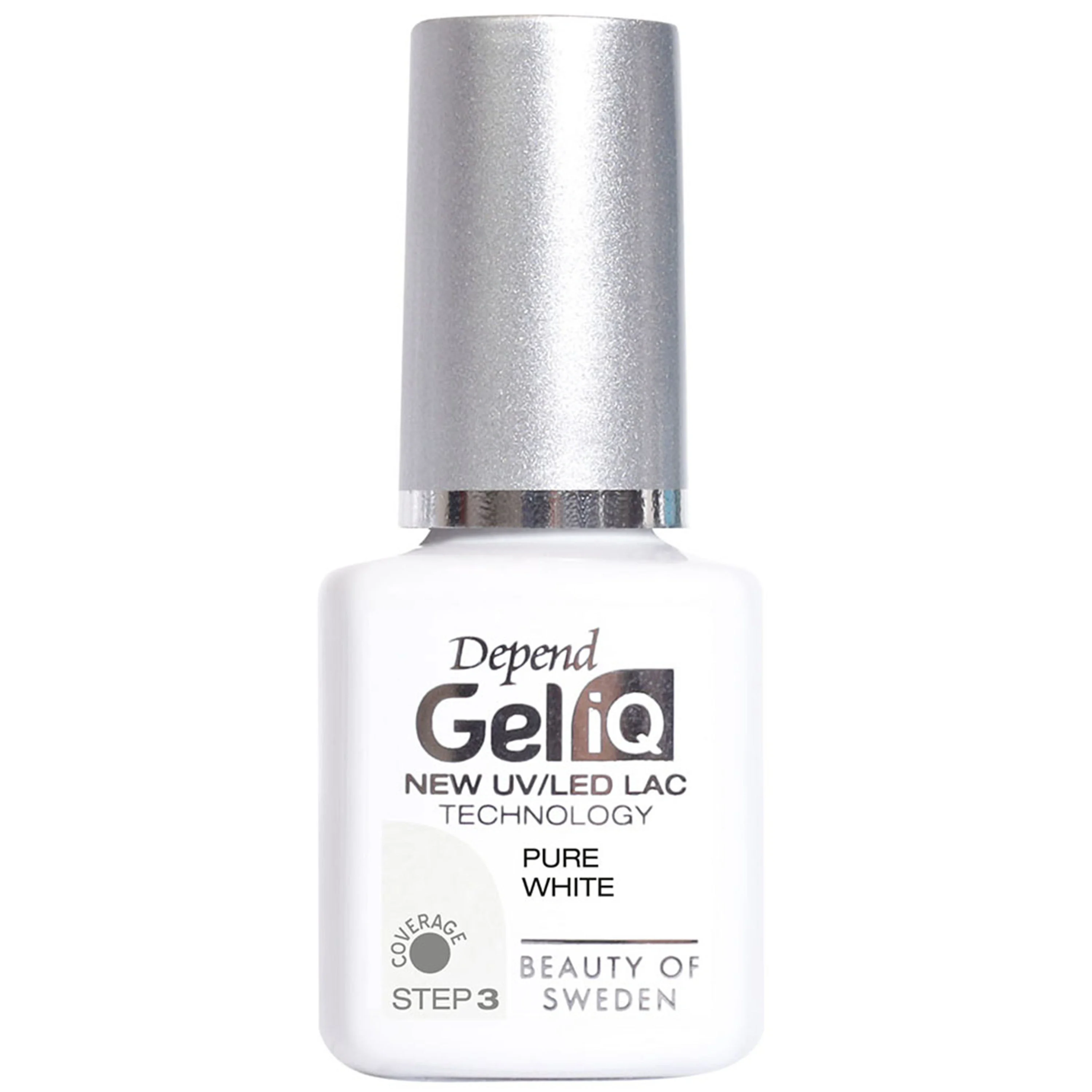 Depend Gel iQ Gelnagellack 5 ml Pure White - Gellack