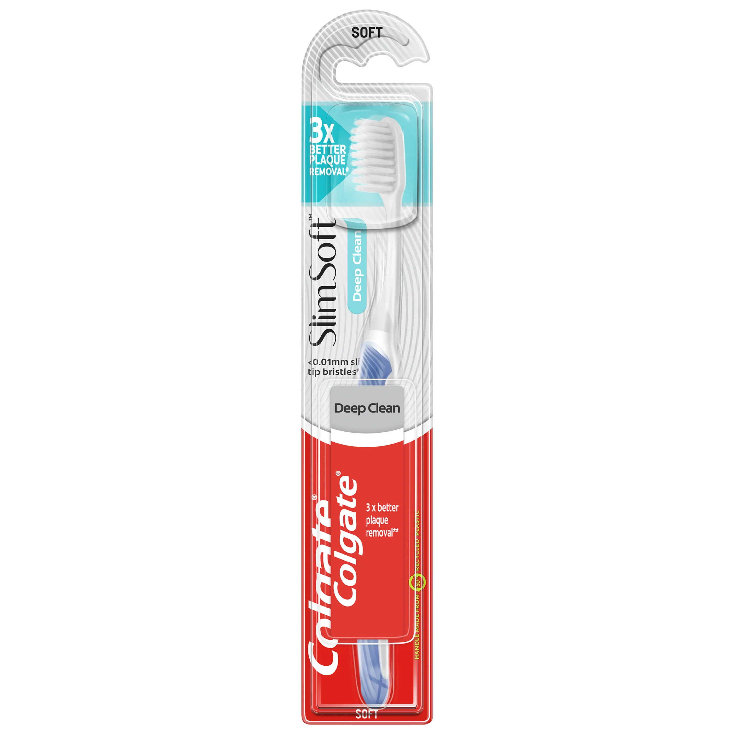 Colgate Slimsoft Tandborste Mjuk 1 st - Tandborstar