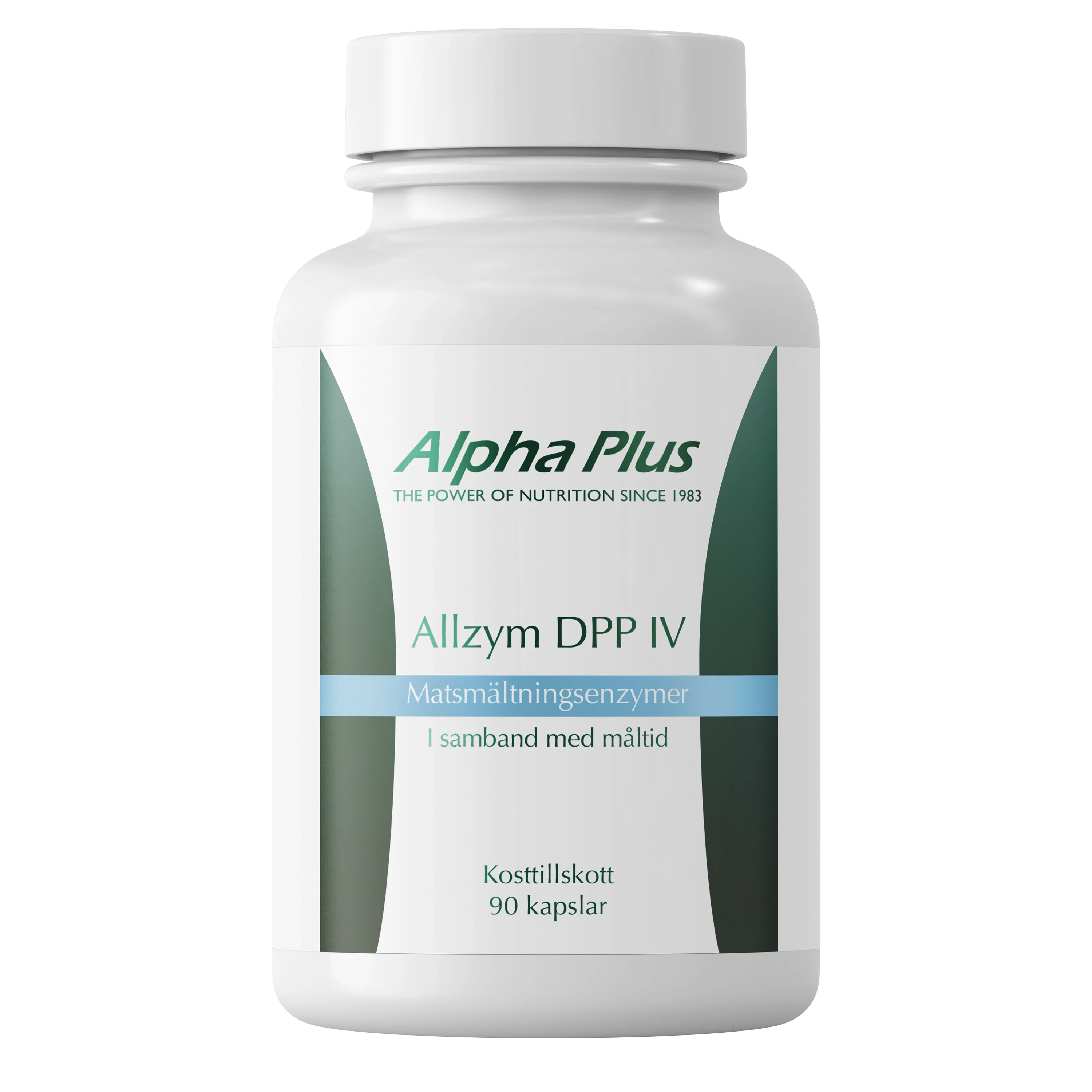 Alpha Plus AllZym DPP IV 90 kapslar - Matsmältning & enzymer