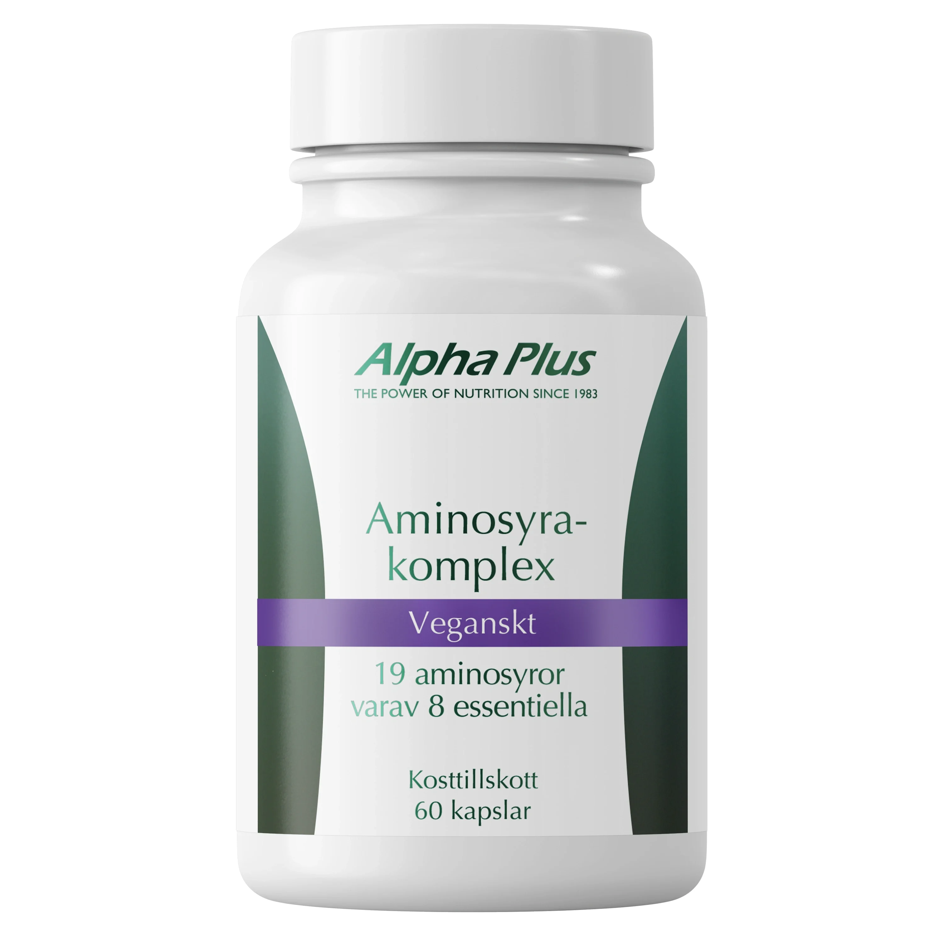 Alpha Plus Aminosyrakomplex 60 kapslar - Aminosyror
