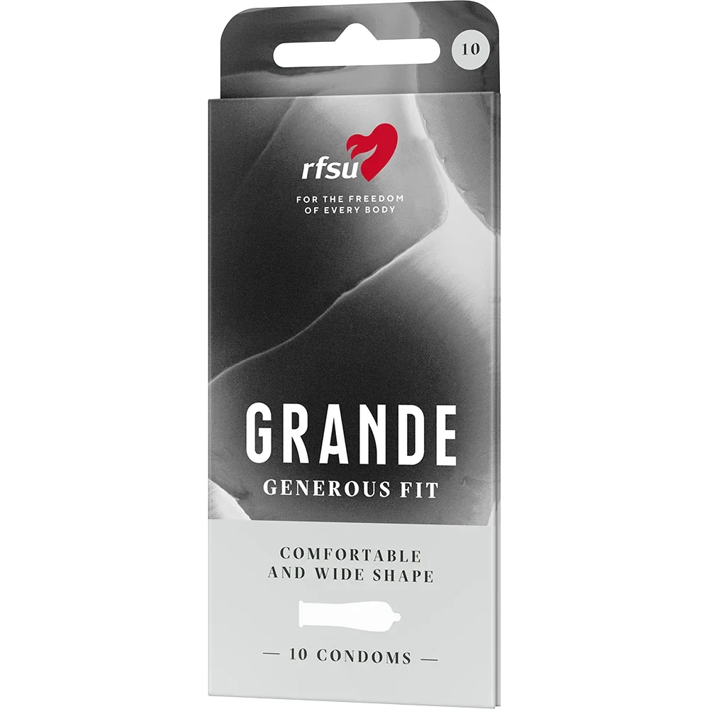 RFSU Grande Kondom 10st - Stora kondomer