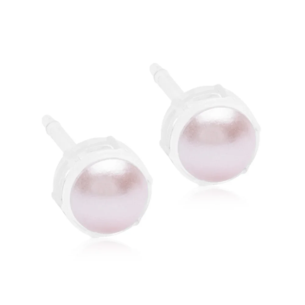 Blomdahl MP Bezel Pearl 6 mm Light rose