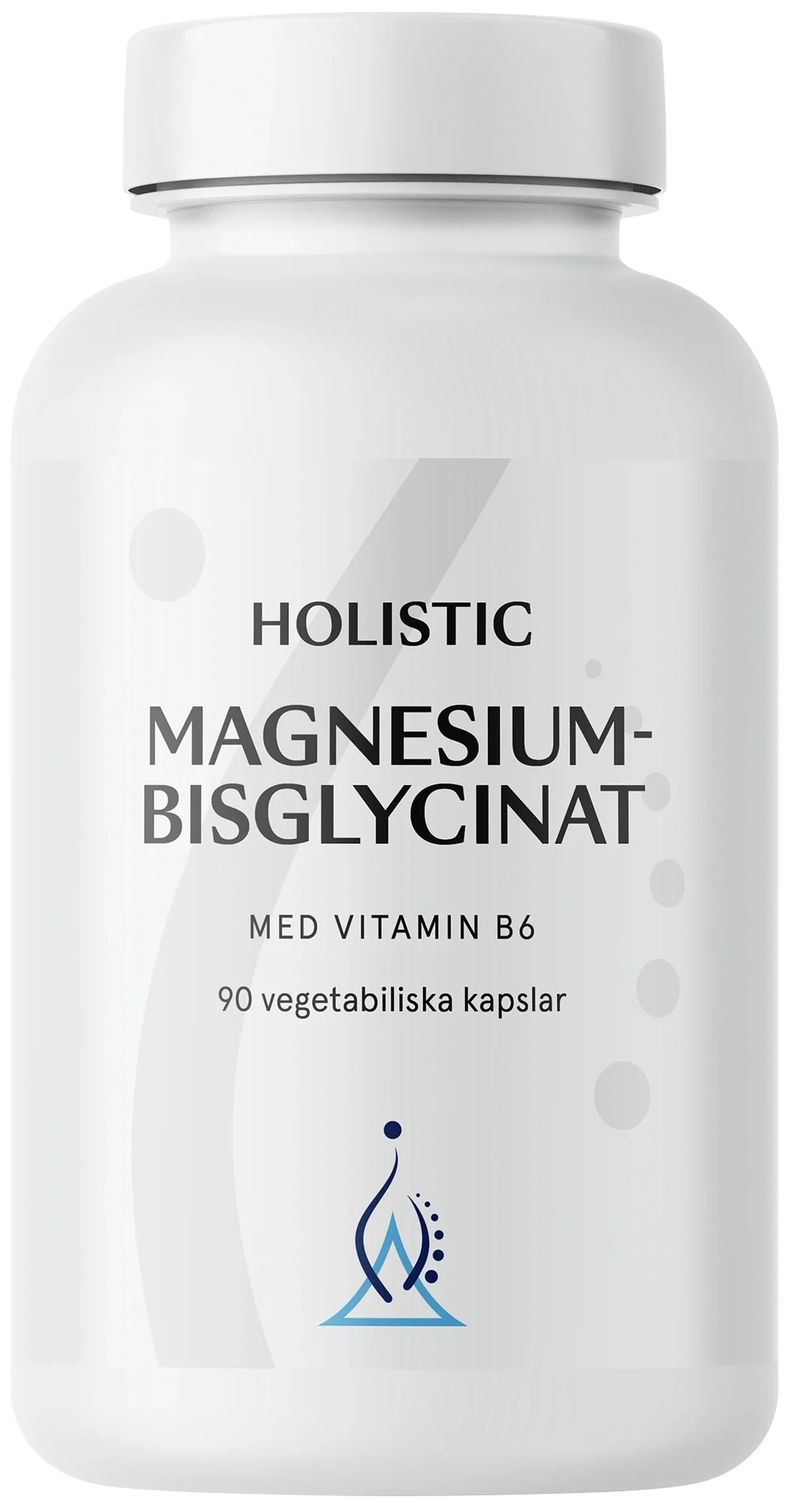 Holistic Magnesiumbisglycinat 100 mg 90 kapslar - Magnesium